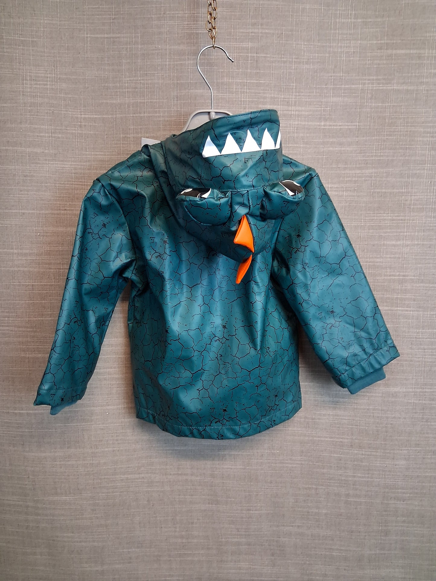 George Boys Dinosaur Raincoat Age 12-18 Months Green New