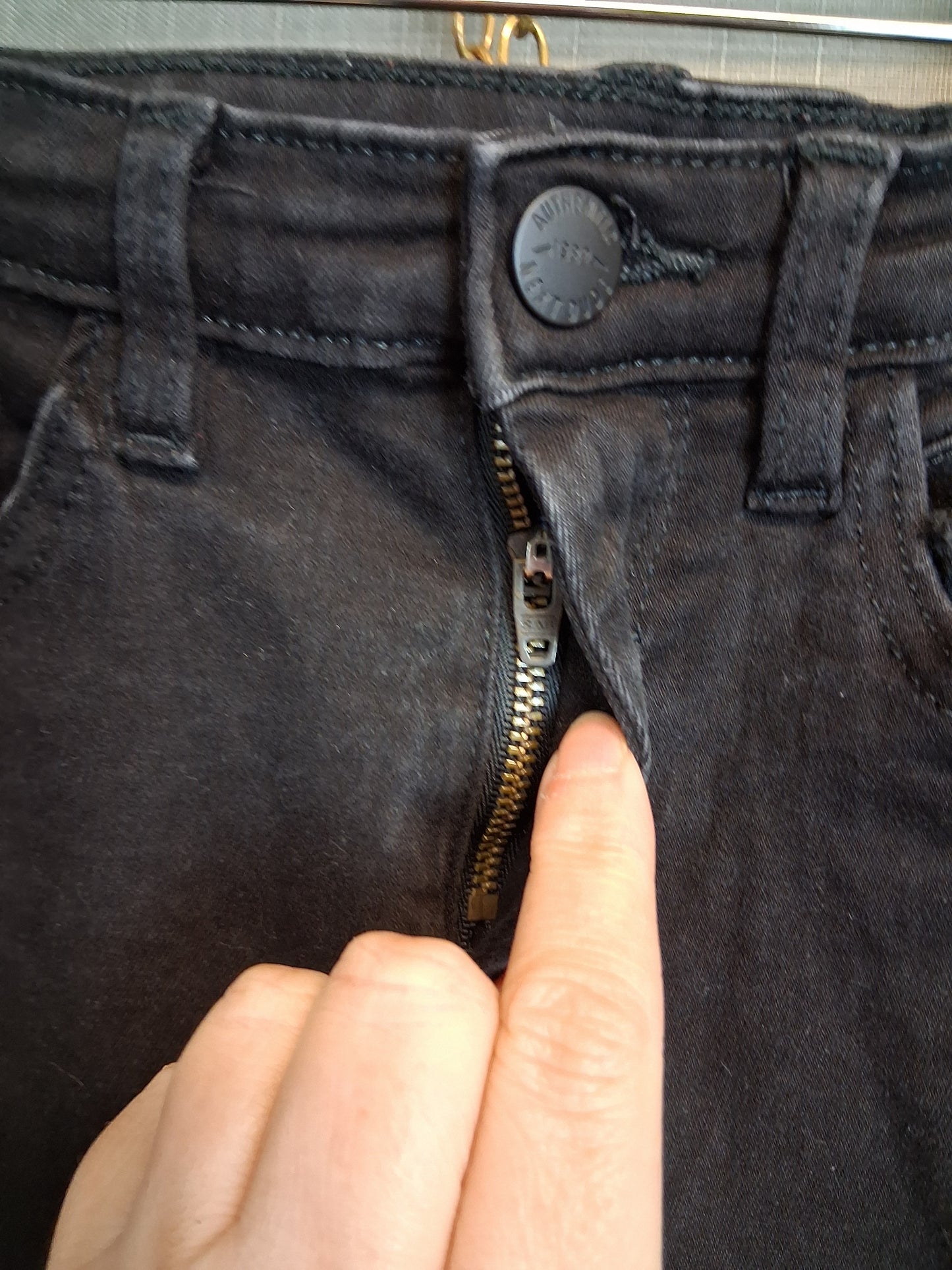 Next Boys Black Denim Jeans Age 10 Years Skinny Fit