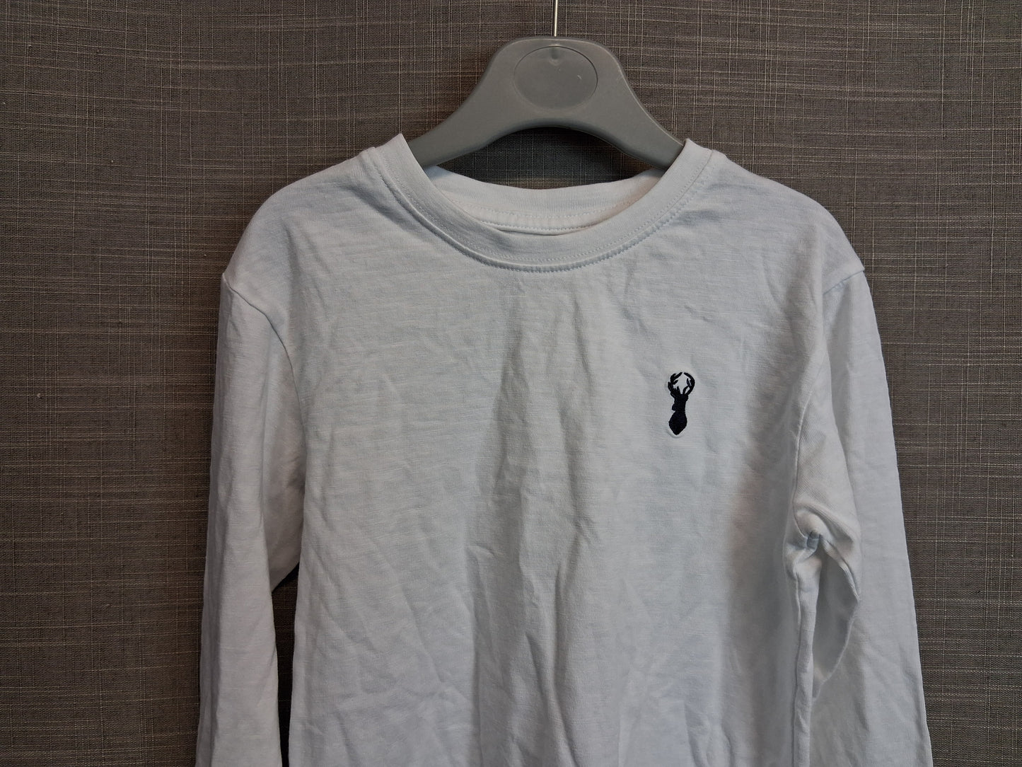 Next Boys White Long Sleeve T-Shirt Age 4-5 Years