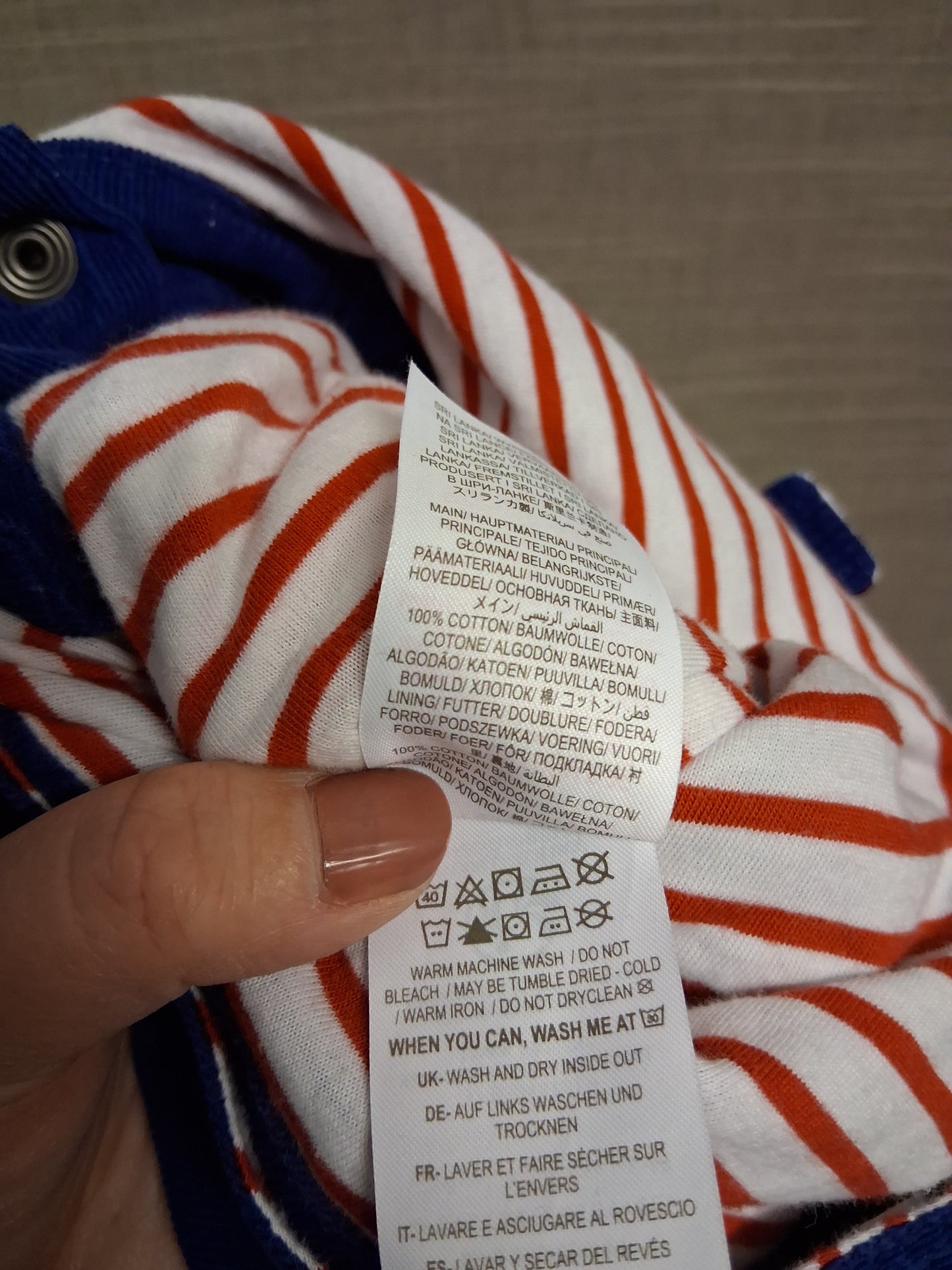 Baby Boden Boys Corduroy Blue Dungarees Age 3-4 Years