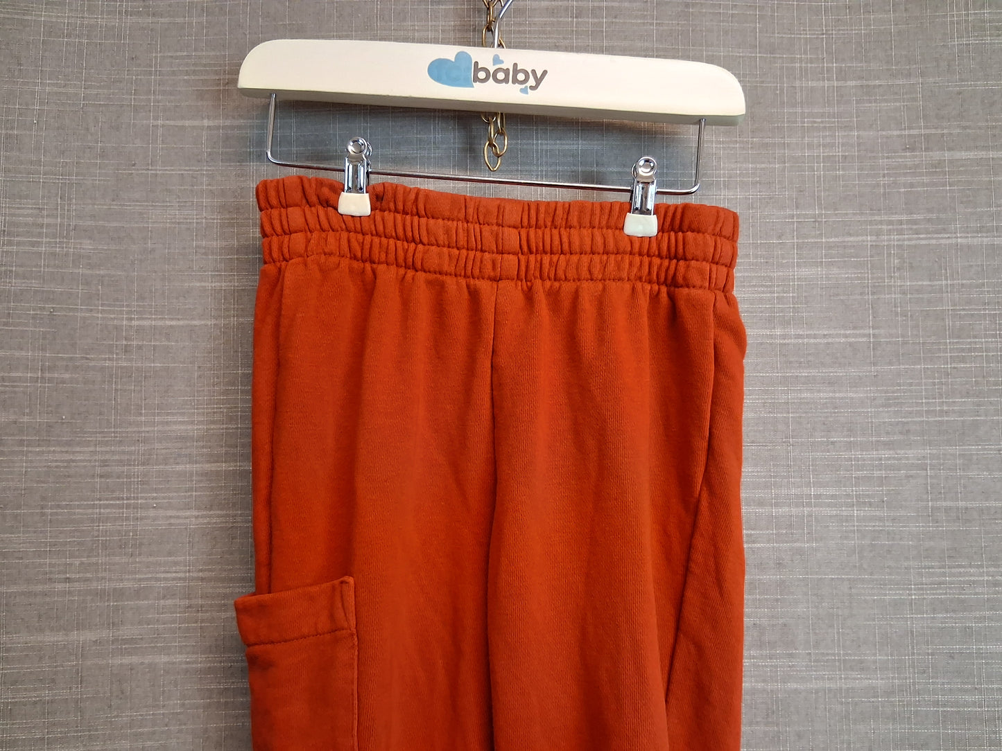 Adidas Boys Red Joggers Age 4-5 Years Elastic Waist