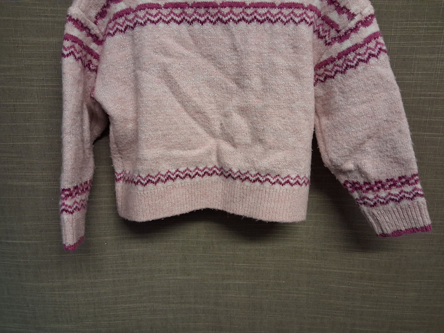 Nutmeg Peppa Pig Girls Pink Knitted Jumper Age 2-3 Years
