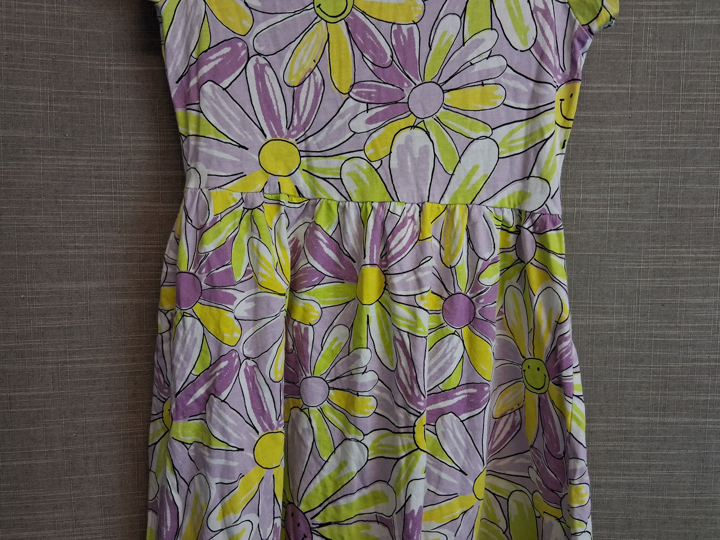TU Girls Floral T-Shirt Jersey Dress Age 8 Years