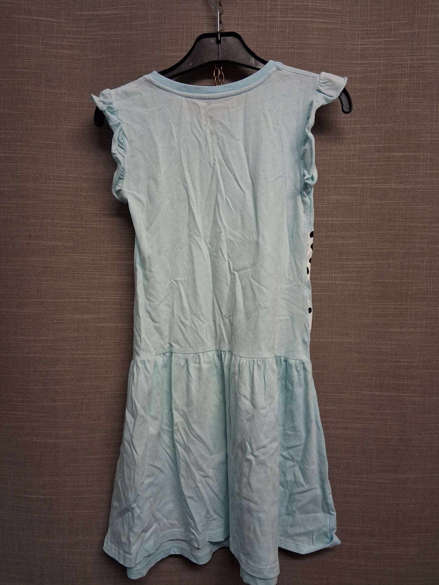 Woolworths Girls Blue Sleeveless Jersey T-Shirt Dress Age 8 Years