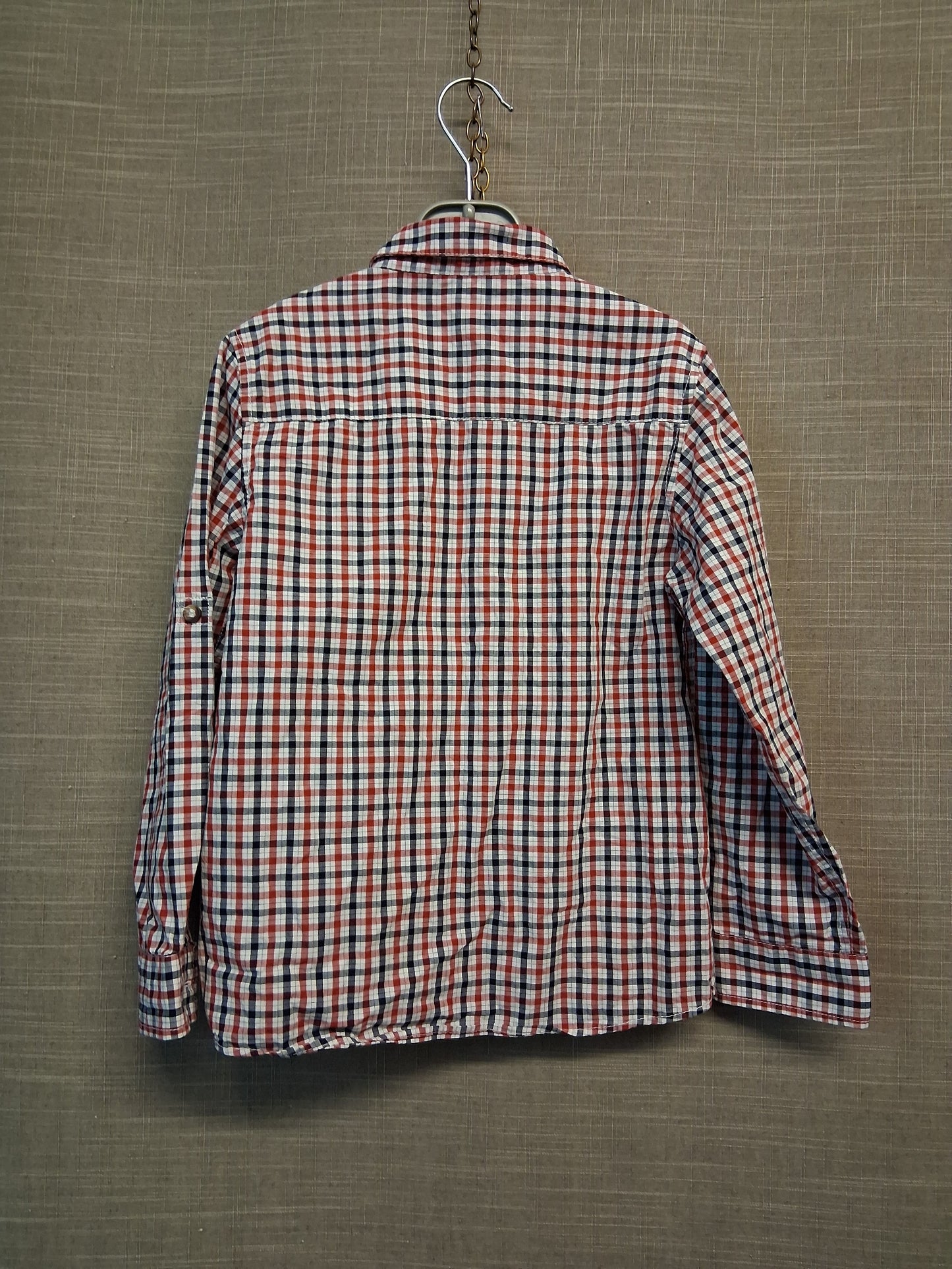 Next Boys Long Sleeve Check Shirt Age 5-6 Years