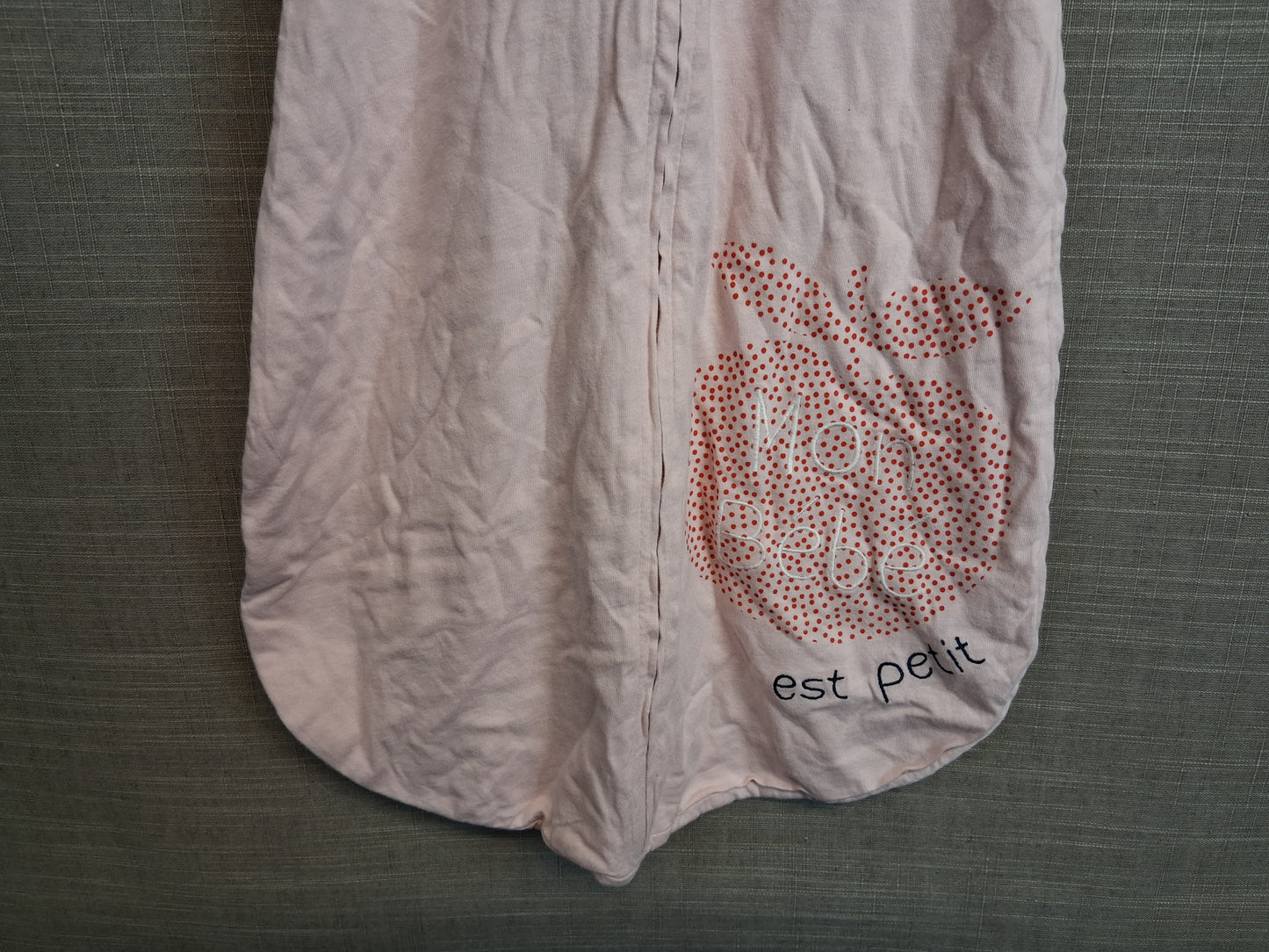 Cool Club Girls Sleeping Bag Age 0-3 Months 1.5 Tog Pink Full Zip