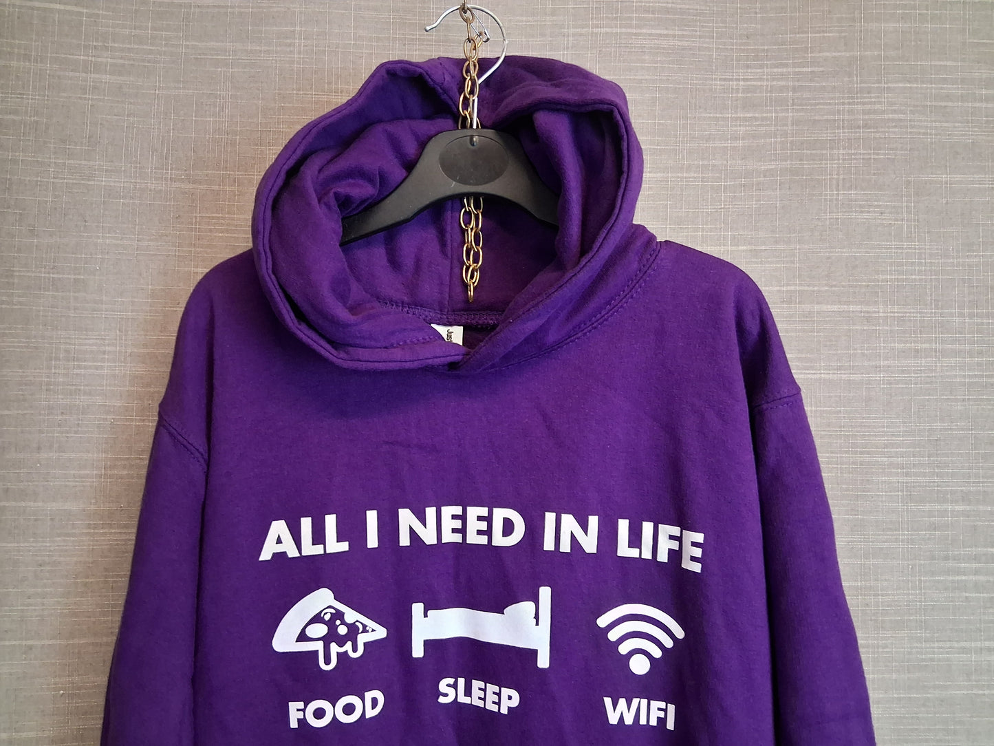 Just Hoods Girls Purple Hoodie Age 12-13 Years New
