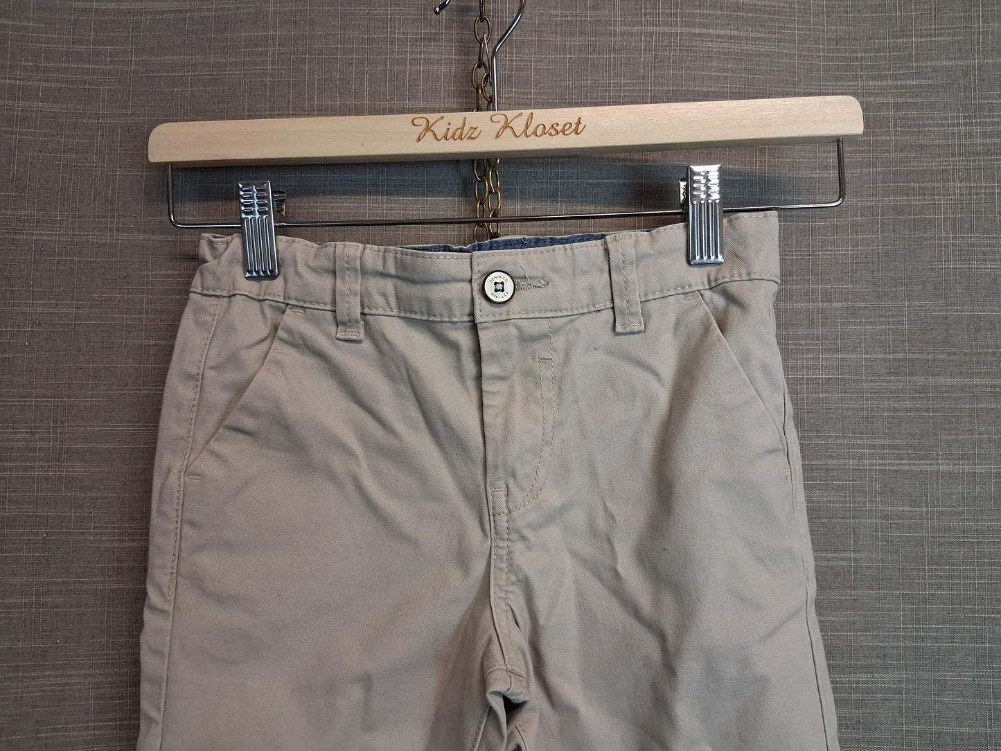 Primark Boys Beige Chino Shorts Age 6-7 Years
