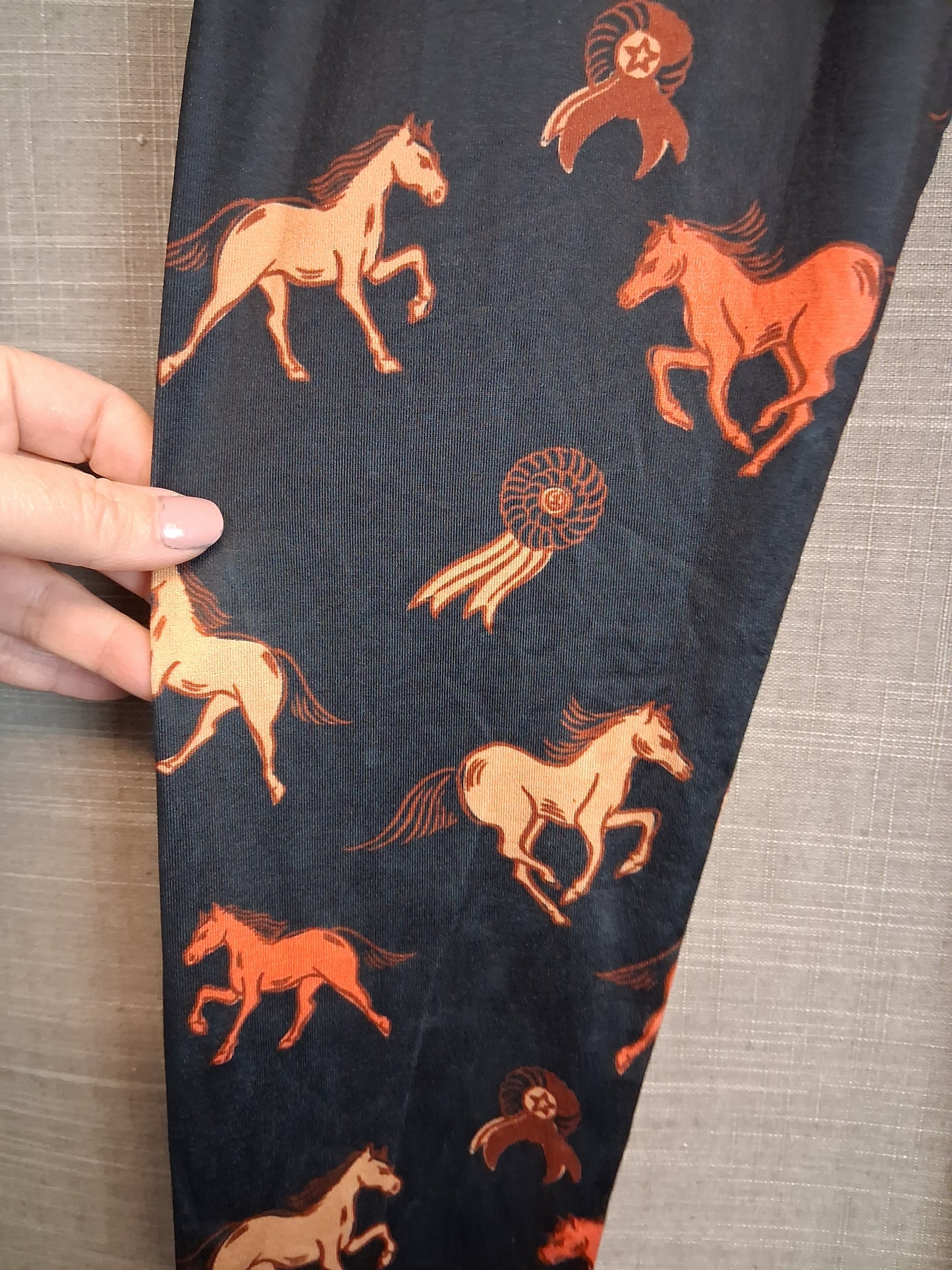 A2Z 4 Kids Girls Horse Theme Leggings Age 13 Years New