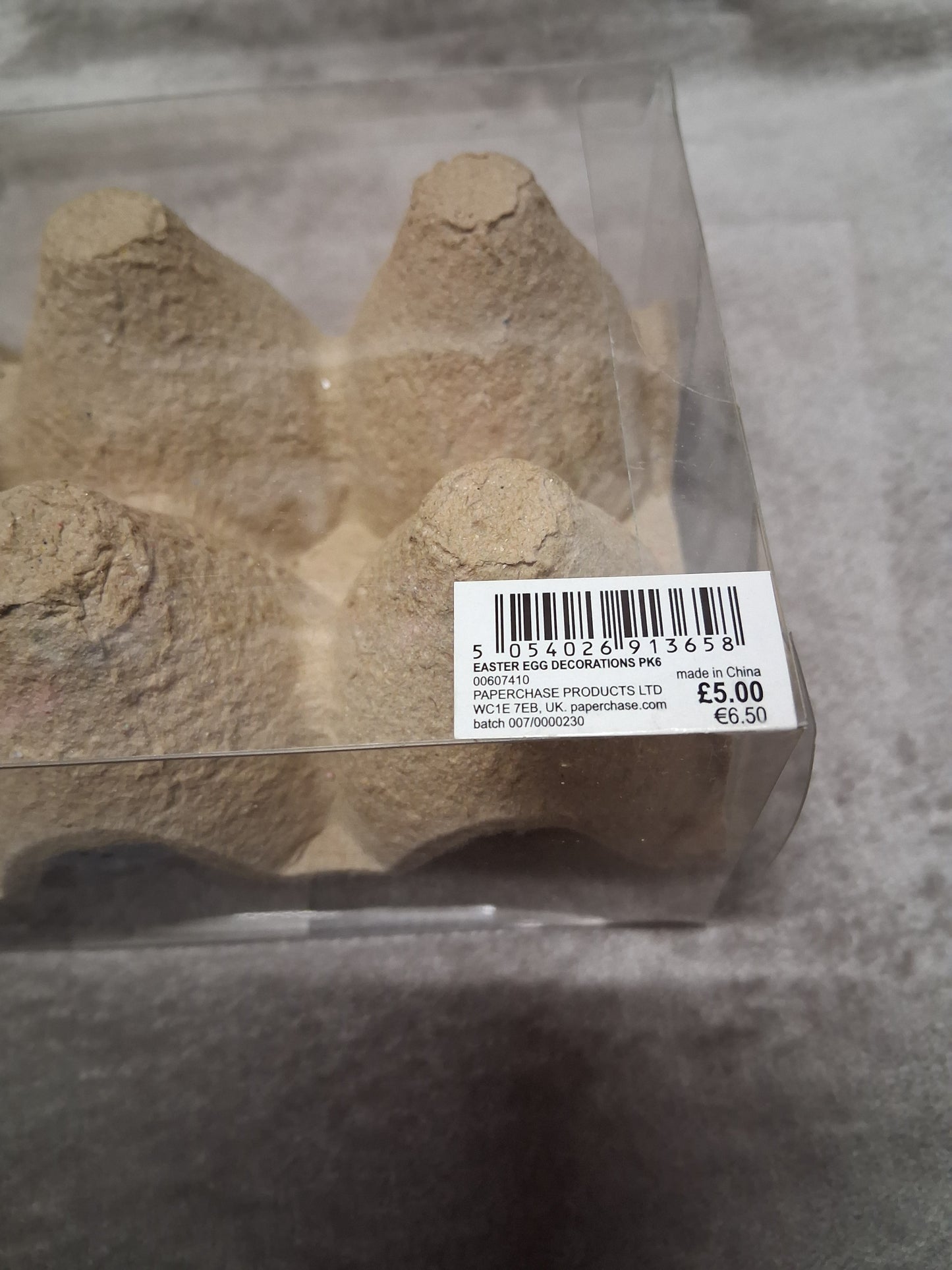 Paperchase Easter Egg Decorations Set of 6 New