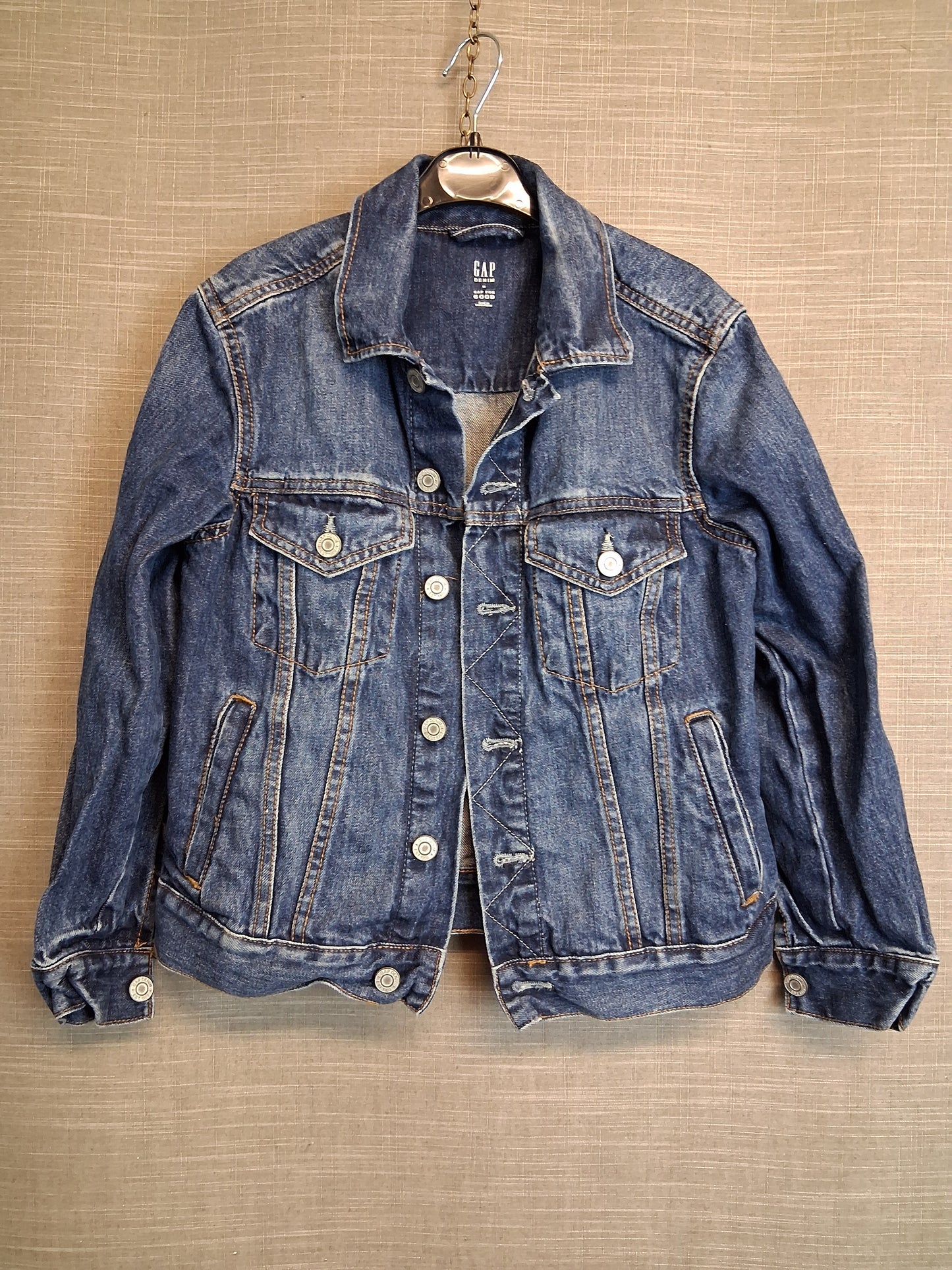 Gap Girls Blue Denim Jacket Age 8-9 years
