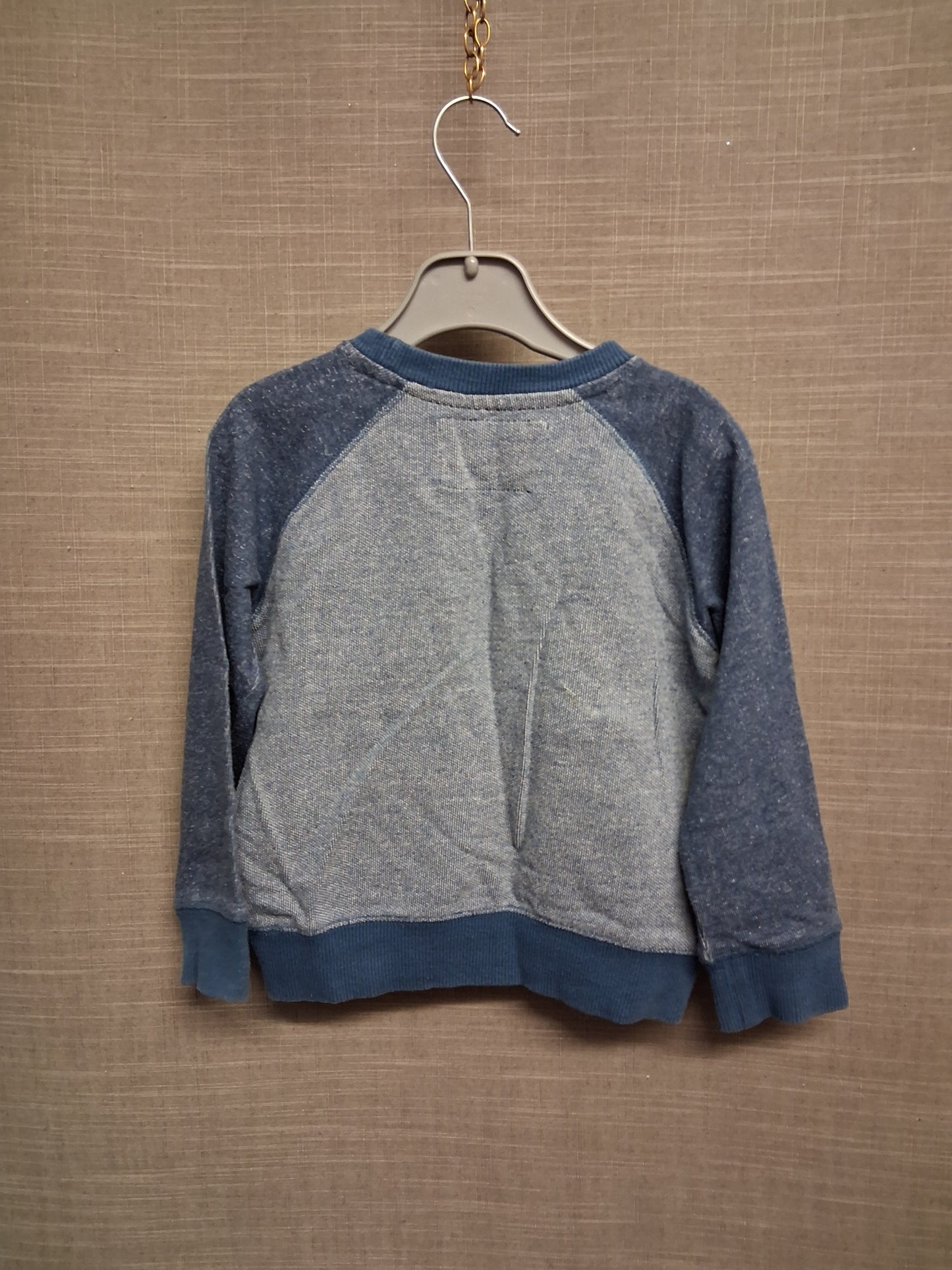 Next Boys Blue Crew Neck Sweater Blue Dinosaur Theme Age 2-3 Years