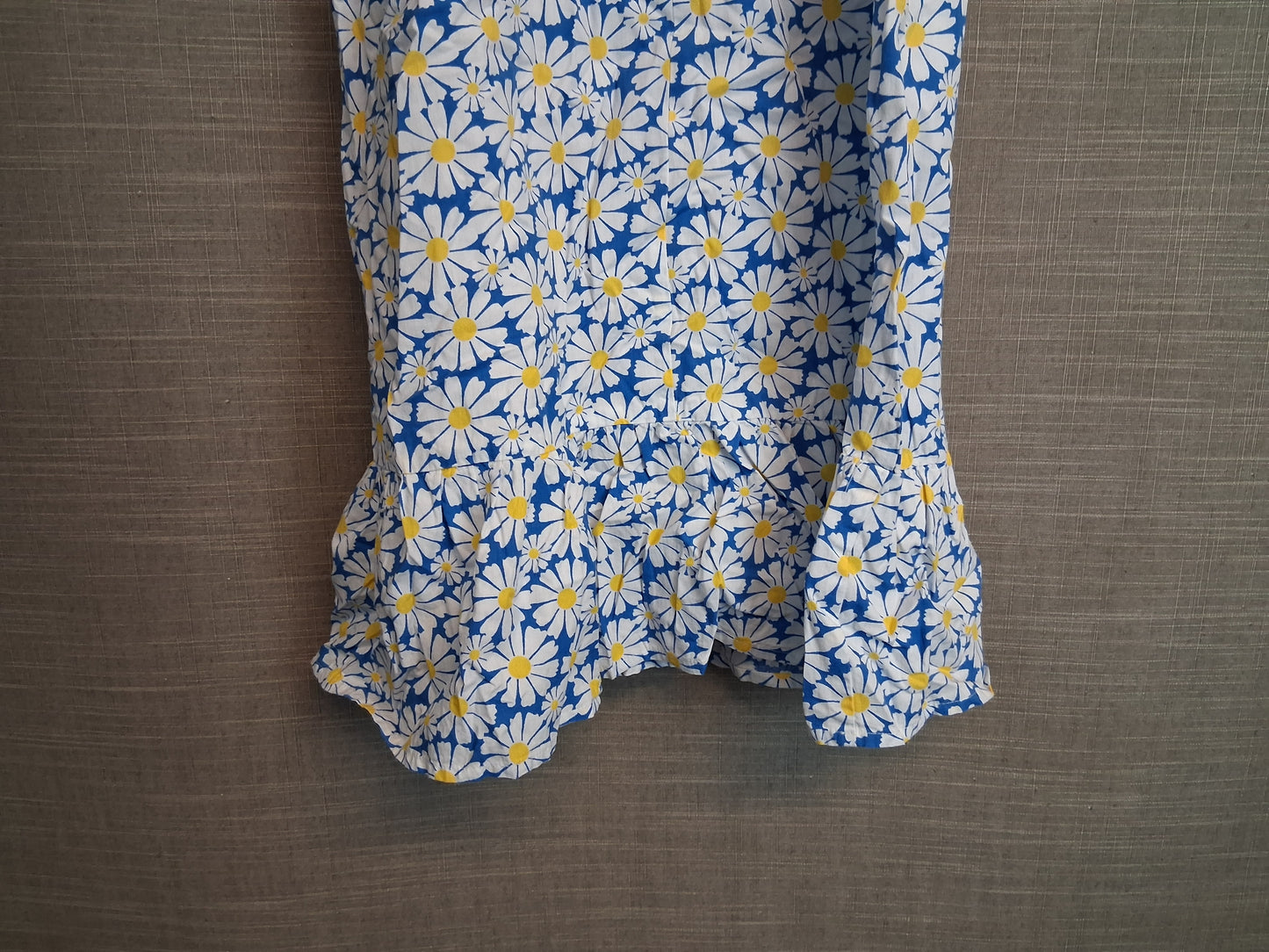 Primark Girls Blue Foral Summer Dress Age 12-13 Years