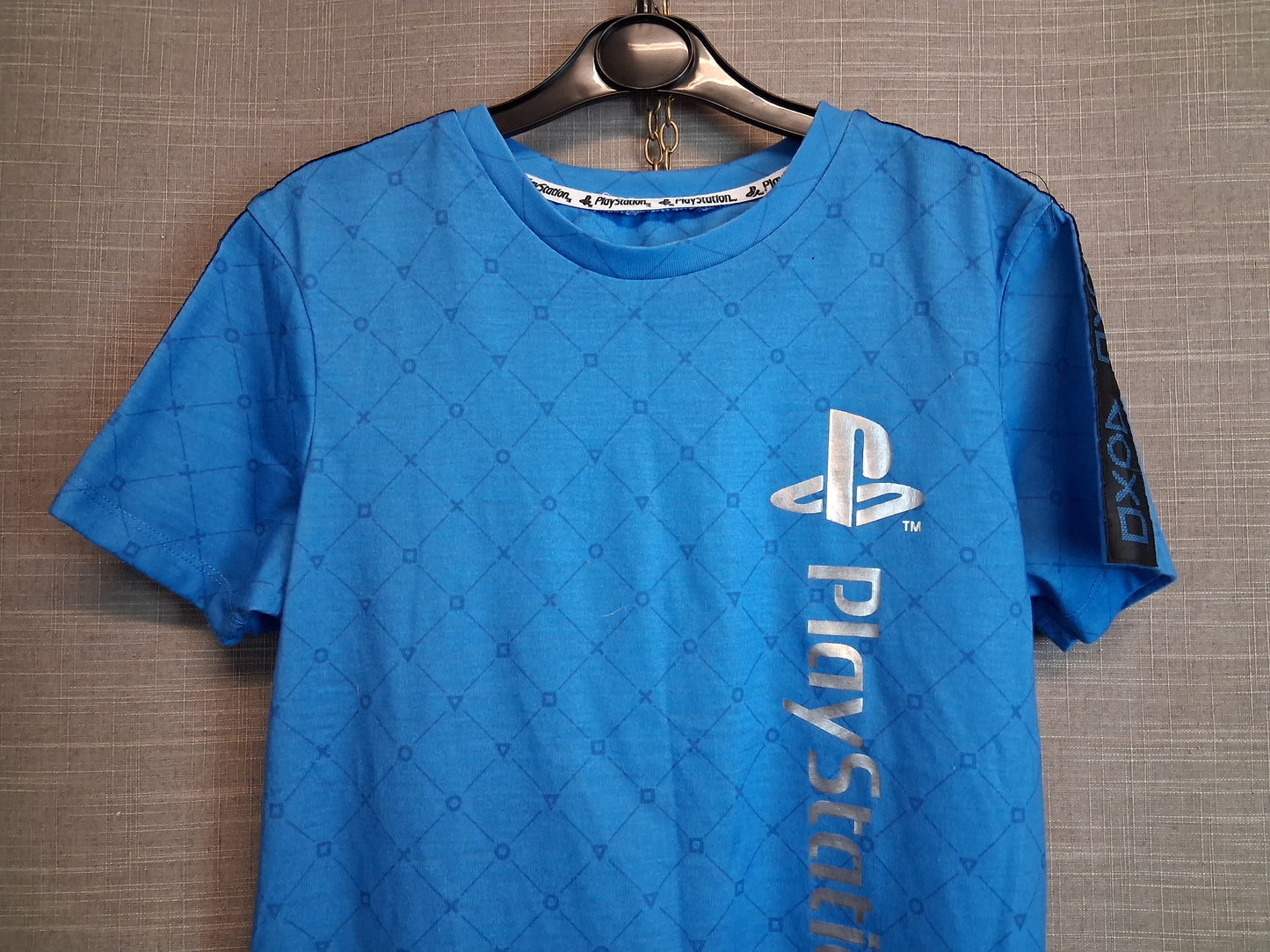 George PlayStation Boys Blue Short Sleeve T-Shirt Age 10-11 Years