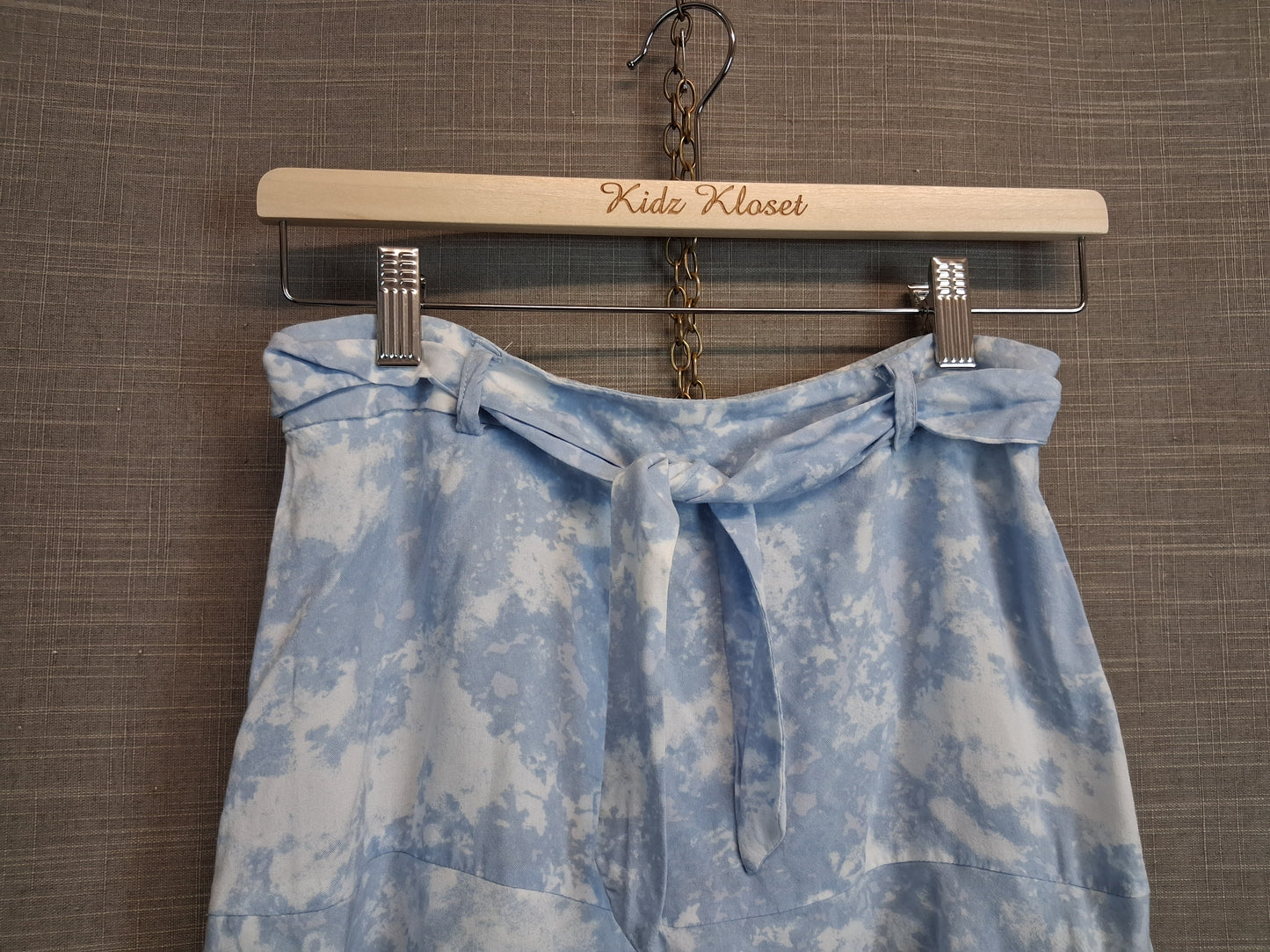 New Look Girls Blue Tie Dye Skorts Summer Age 15 Years