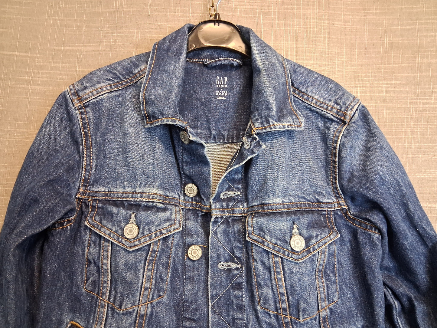 Gap Girls Blue Denim Jacket Age 8-9 years