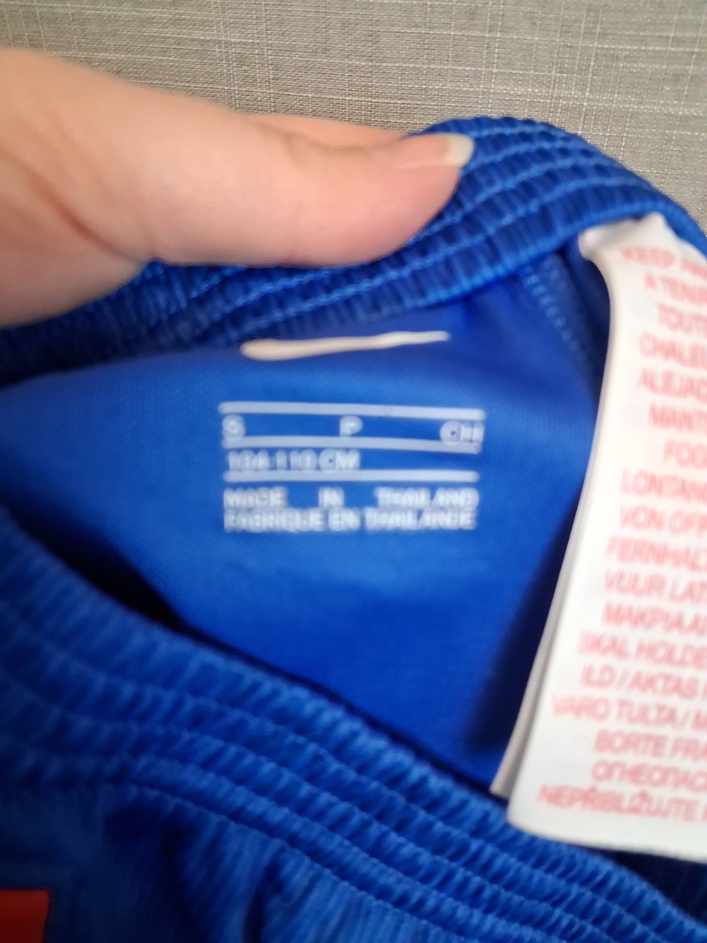 Nike Boys England Football Shorts Blue Age 4-5 Years