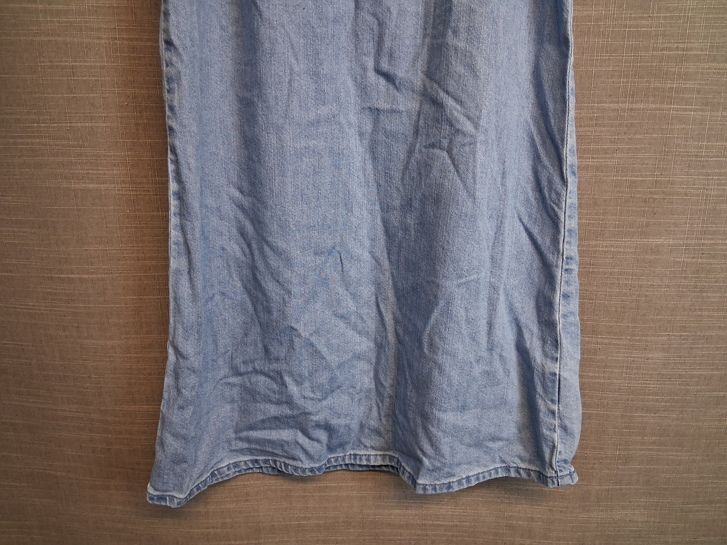 Next Girls Denim Blue A Line Dress Age 12 Years Short Sleeve