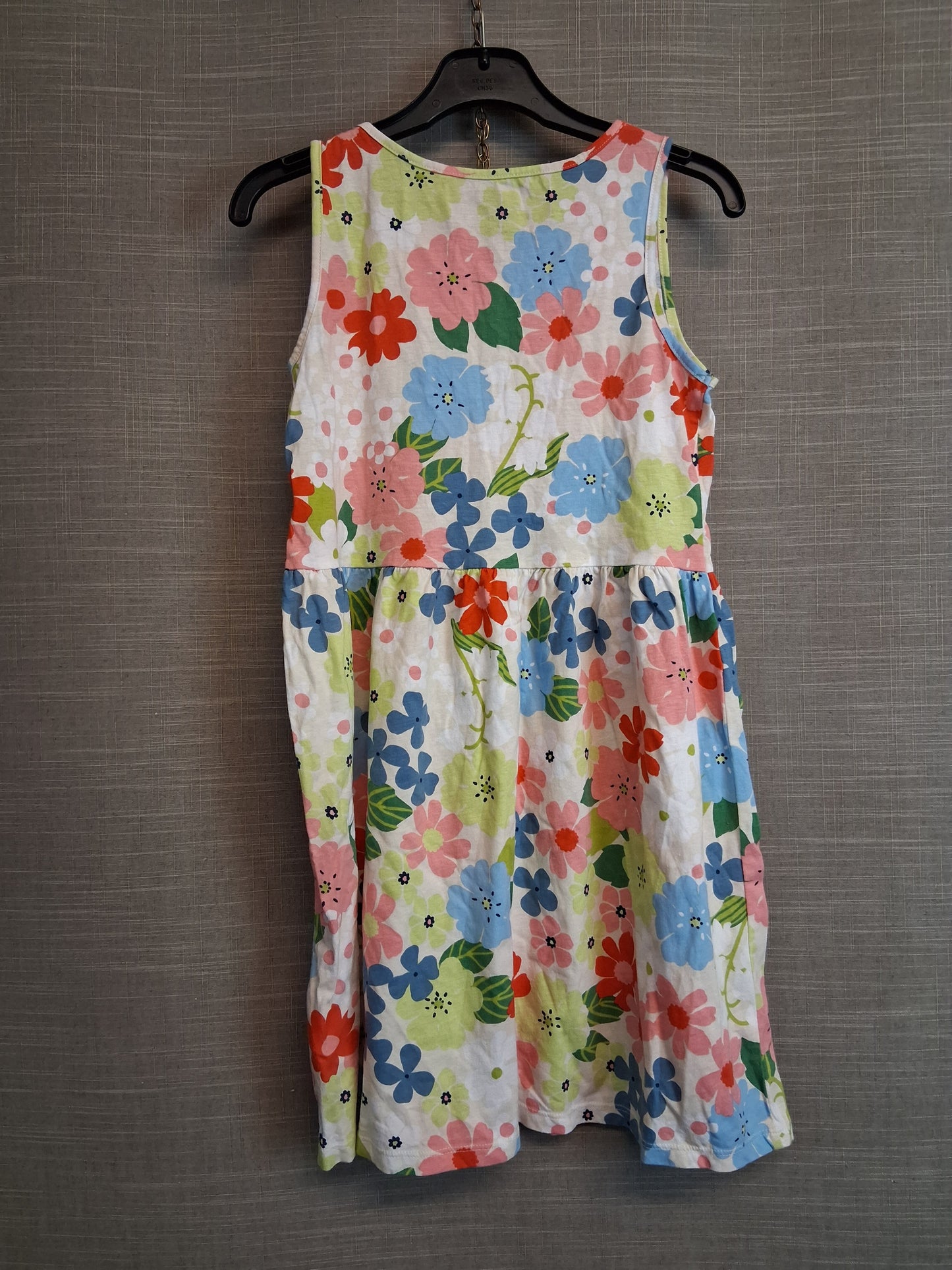 H&M Girls Sleeveless Jersey Floral Sun Dress Age 8-10 Years