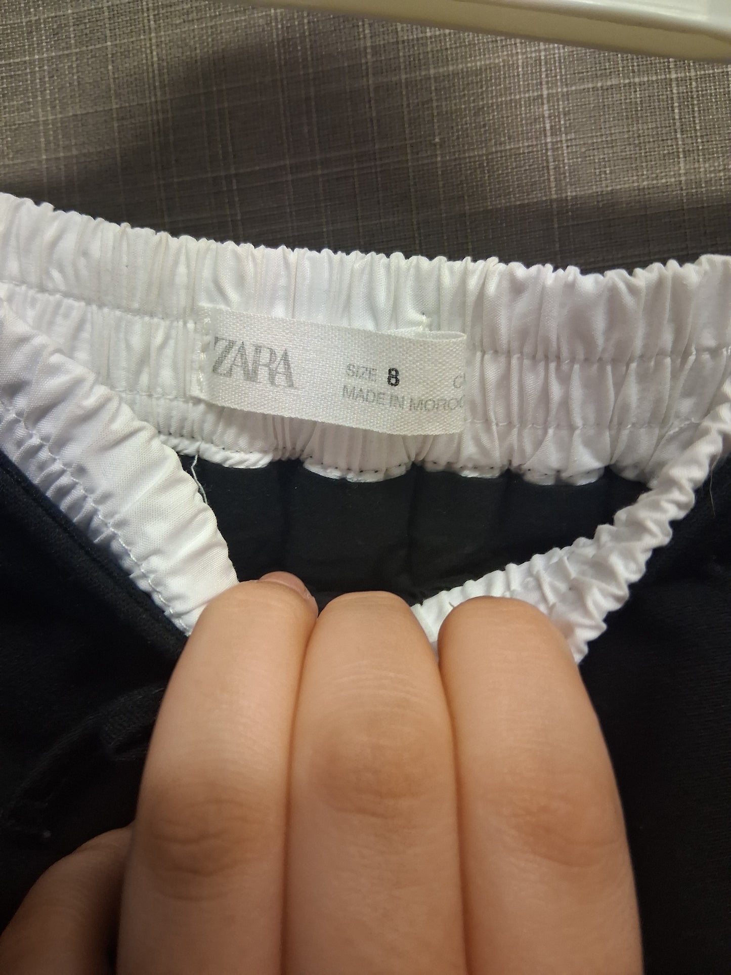 Zara Girls Black Puff Short Skirt Age 8 Years