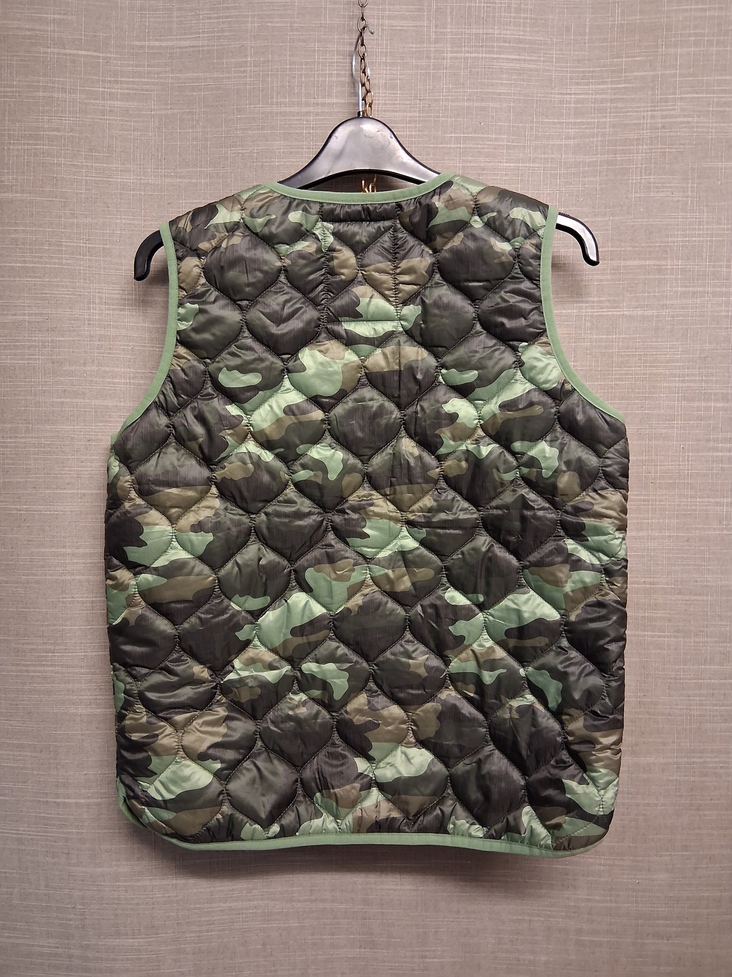 Marks & Spencer Green Camouflage Boys Bodywarmer Gilet Age 13-14 Years NWOTS