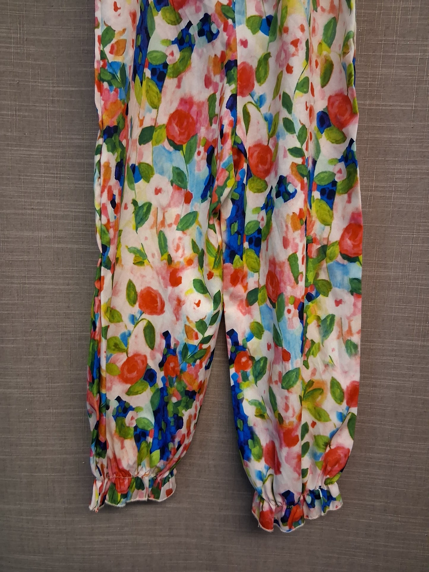 Shein Jumpsuit Floral Multicolour Age 6 Years Lightweight