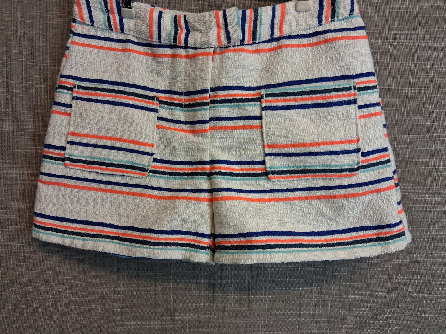 Next Girls Cream Multicolour Stripe Age 8 Years