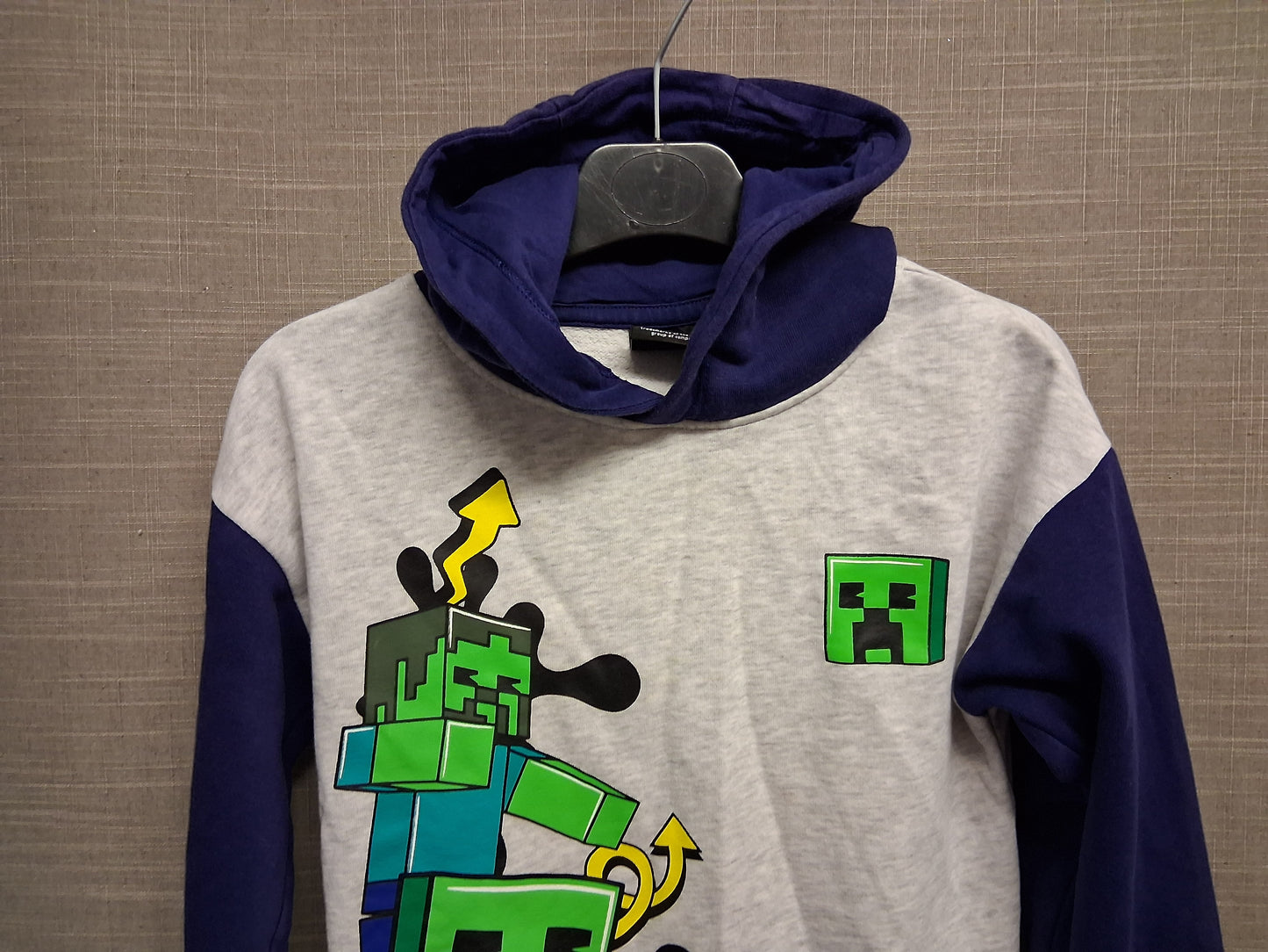 TU Minecraft Hoodie Multicolour Long Sleeve Age 6 Years