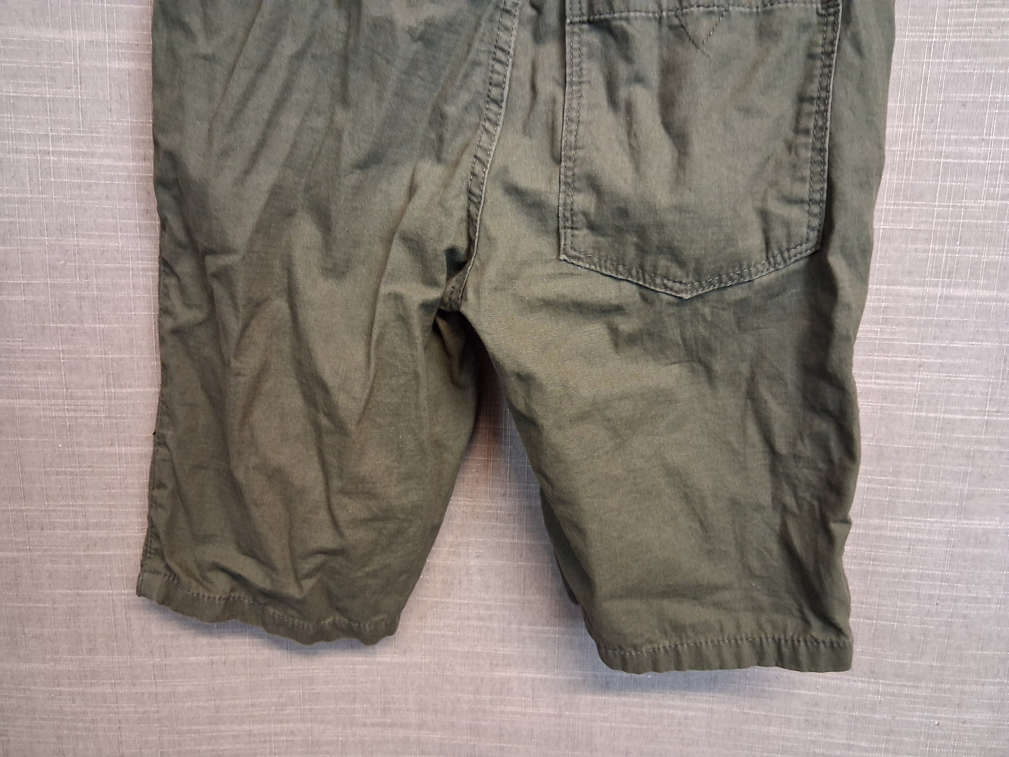 F&F Boys Khaki Green Shorts Age 9-10 Years 100%Cotton