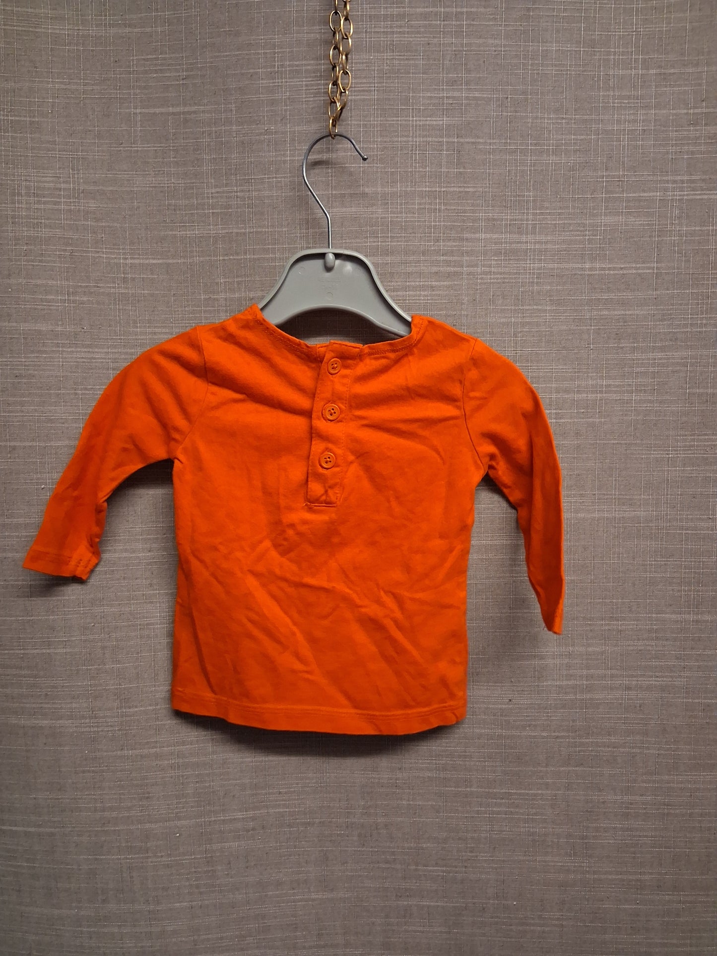 Next Boys Jersey Long Sleeve Red T-Shirt Age 0-3 Months