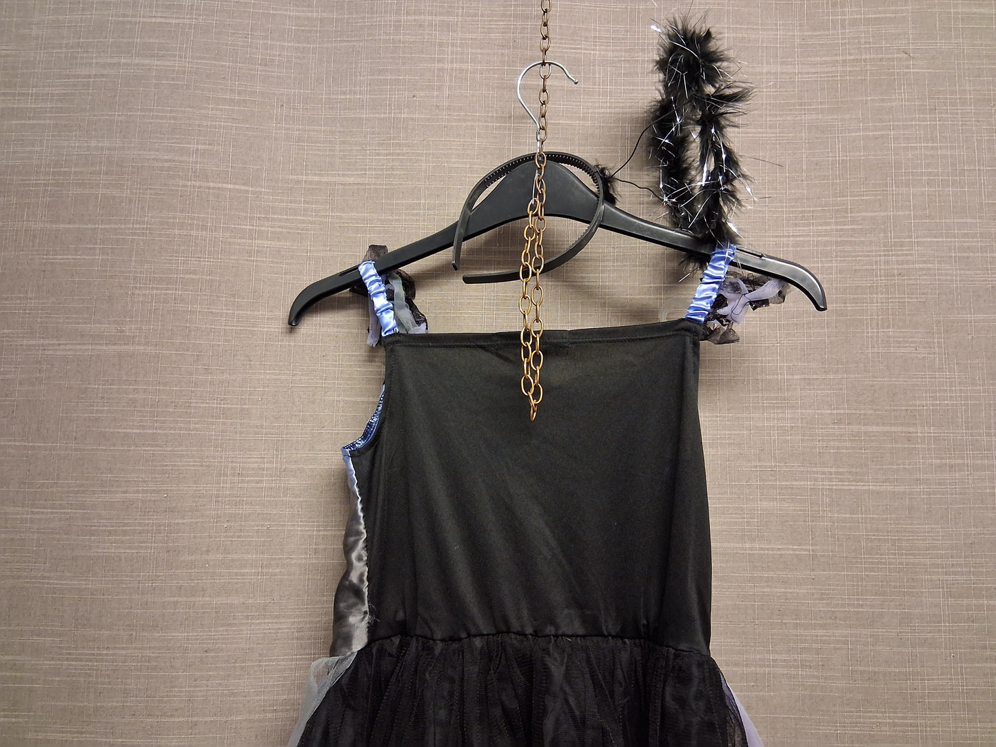 George Girls Halloween Princess Dress Age 9-10 Years with Halo