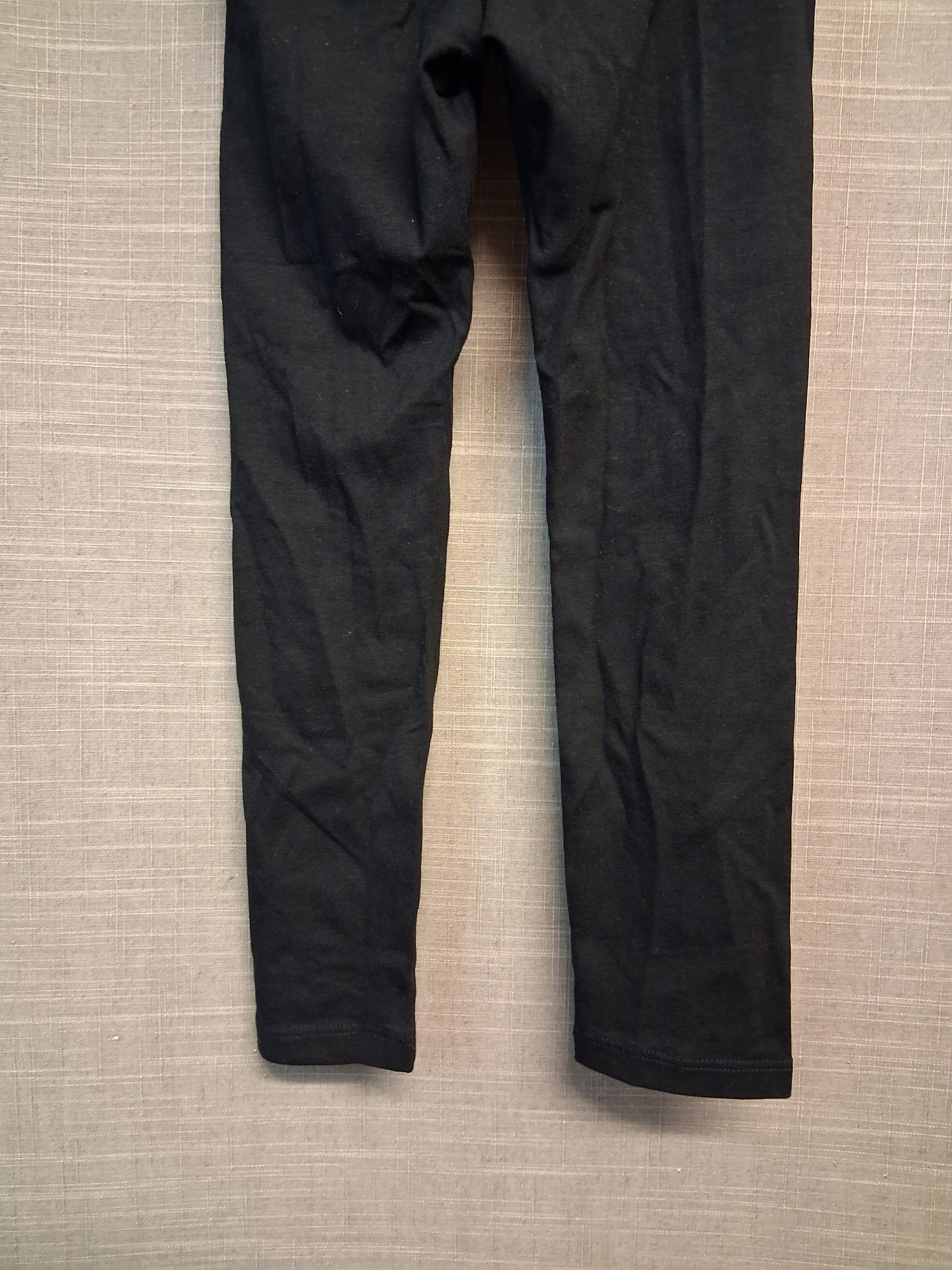 Girls Black Leggings Age 5-6 Years