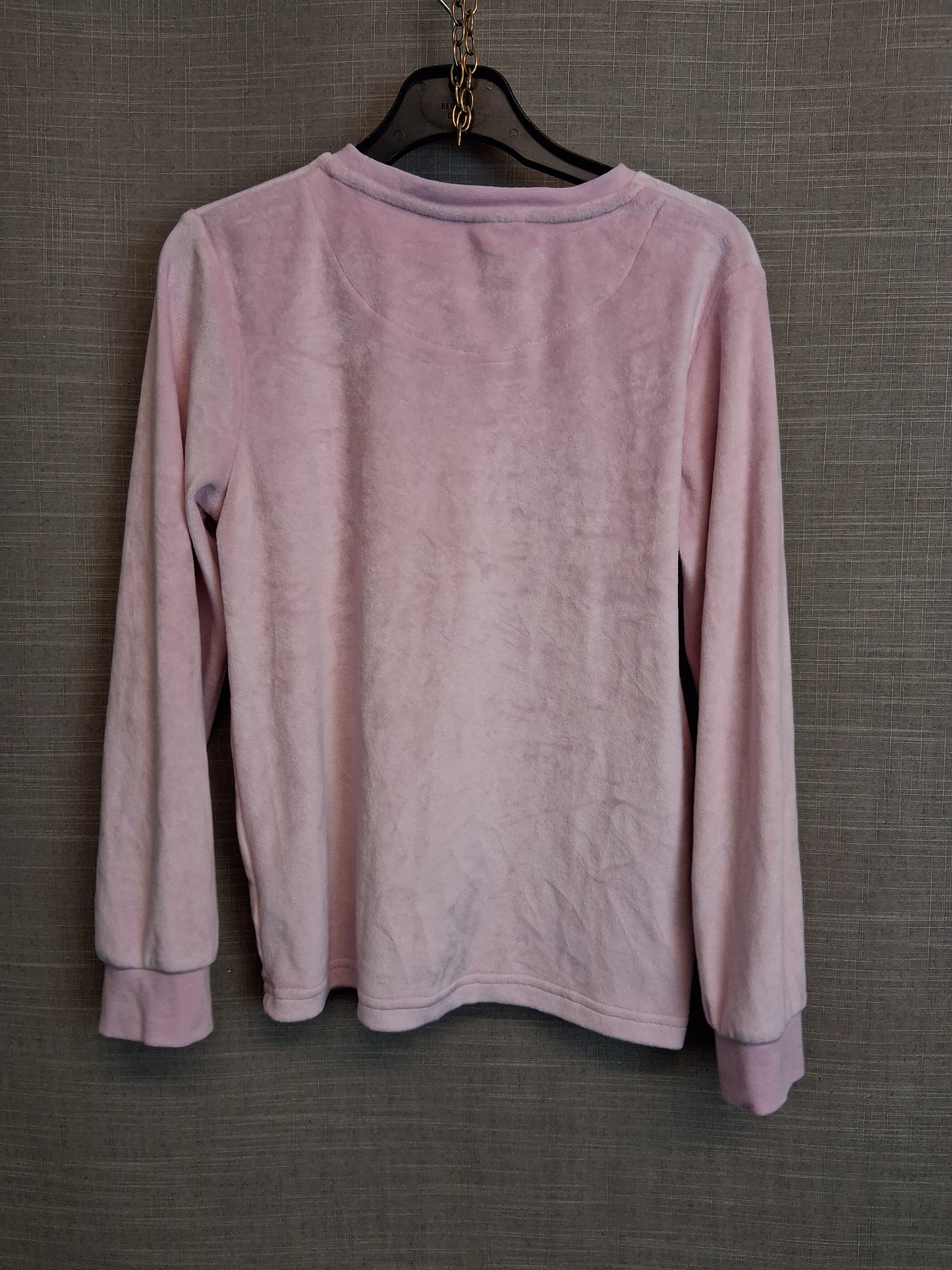 F&F Girls Barbie Velour Pink Jumper Age 8-9 Years