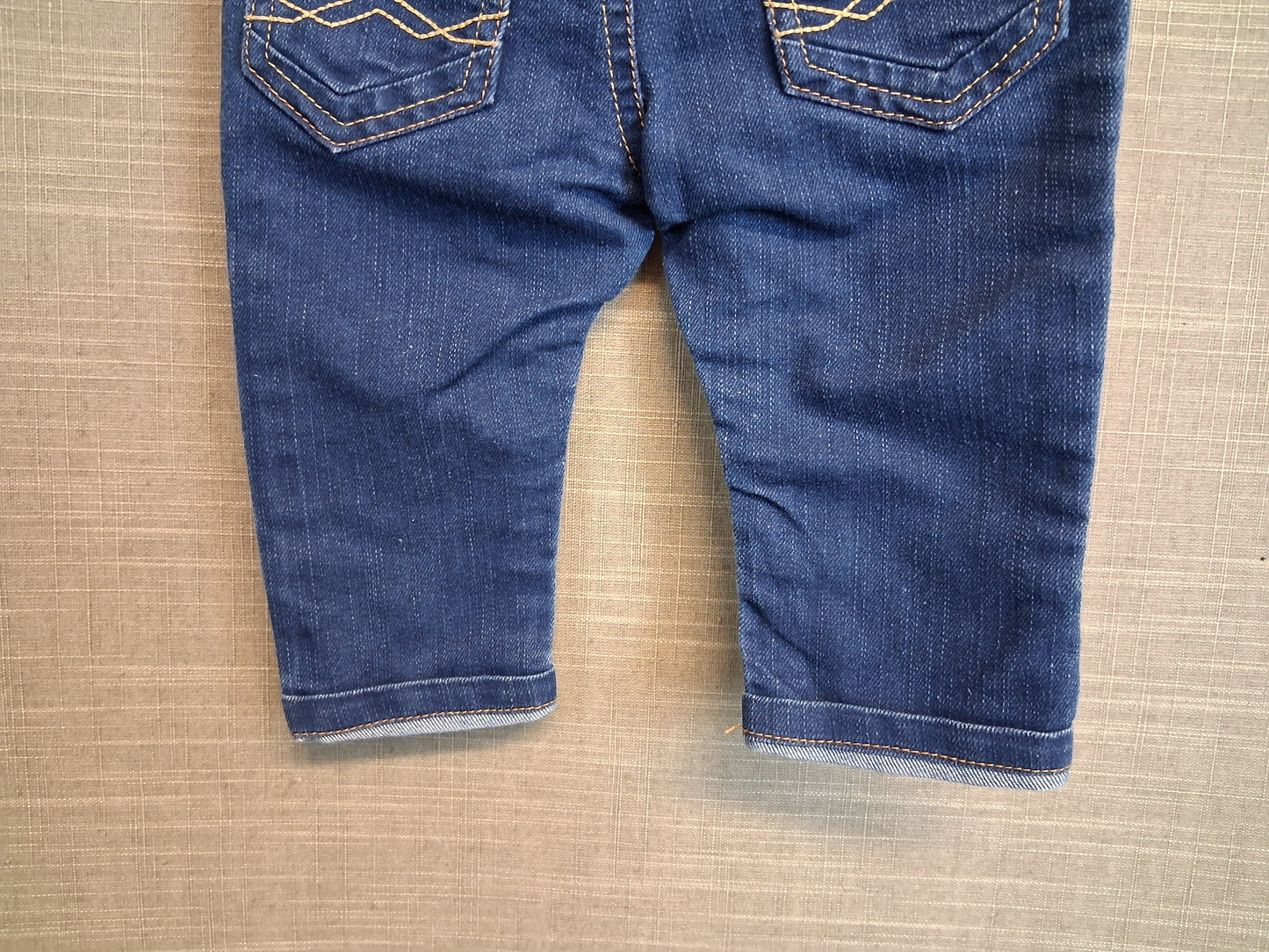 Next Boys Blue Denim Jeans Age 3-6 Months