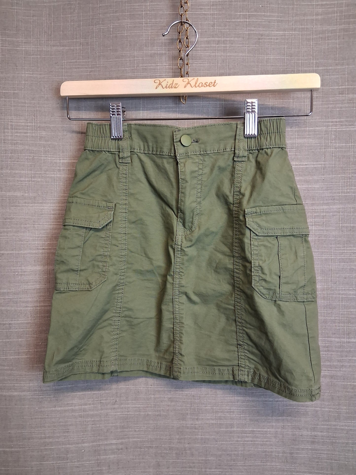 Primark Green Cargo Skirt Age 8-9 Years
