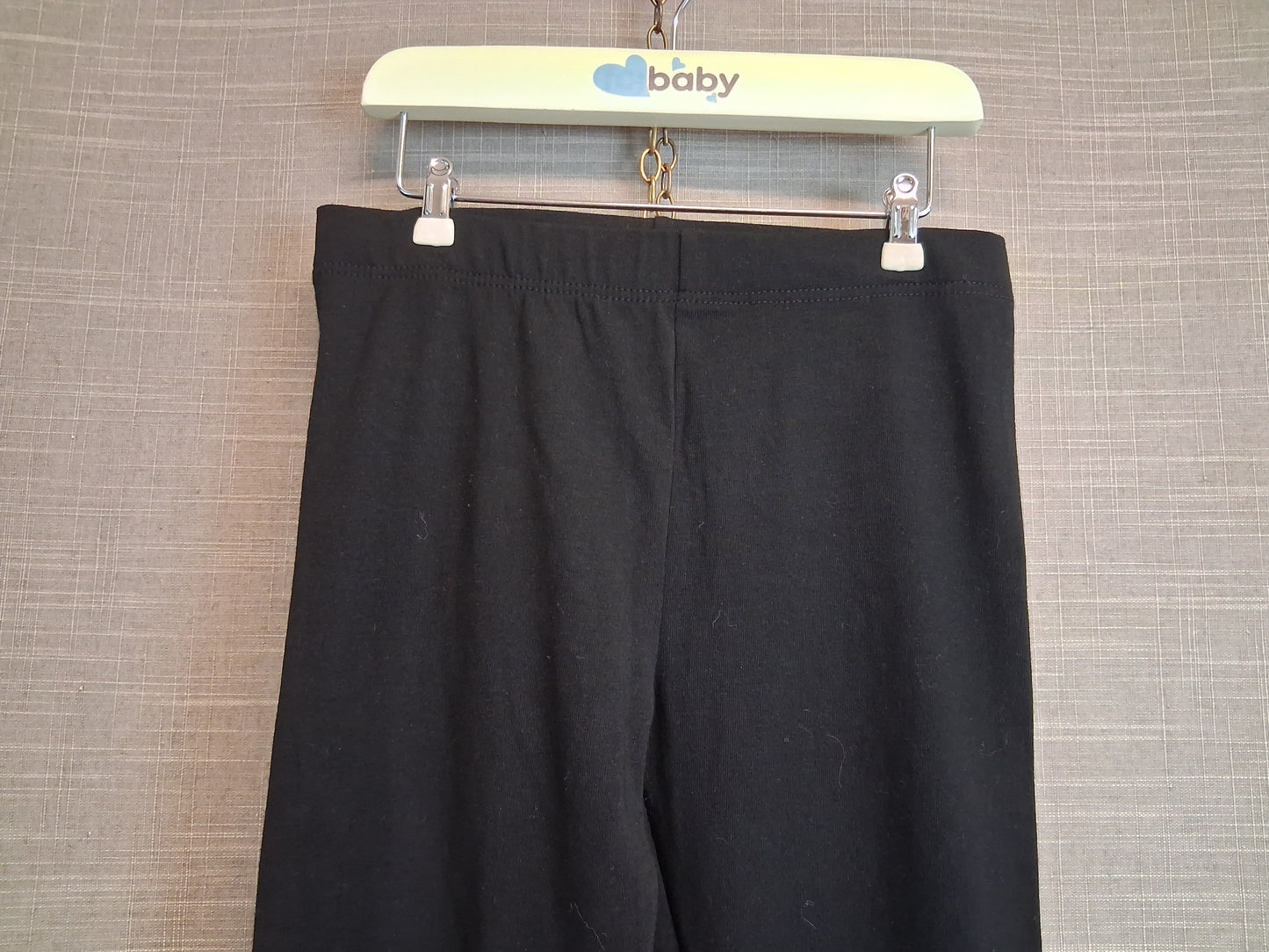 River Island Girls Black Leggings Jersey Age 7-8 Years