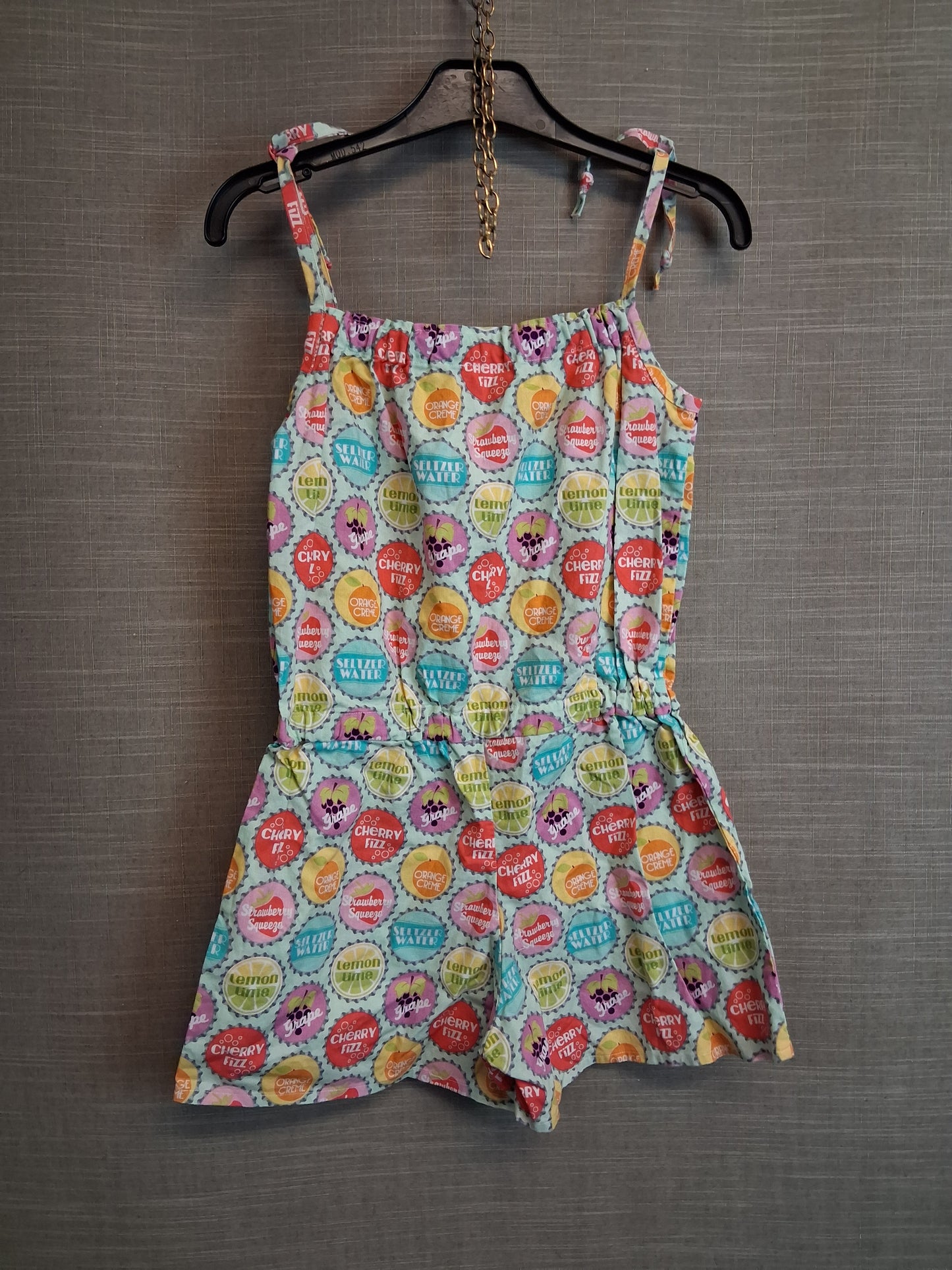 Girls Handmade Playsuit Multicolour Age 8-9 Years