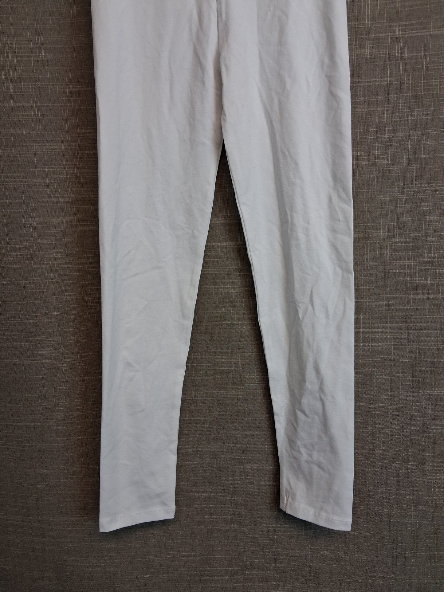 George Girls White Jersey Leggings Age 9-10 Years