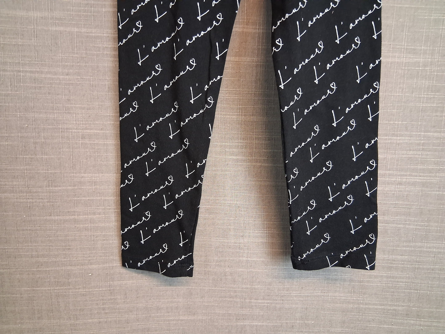 Matalan Girls Black Leggings Age 7 Years