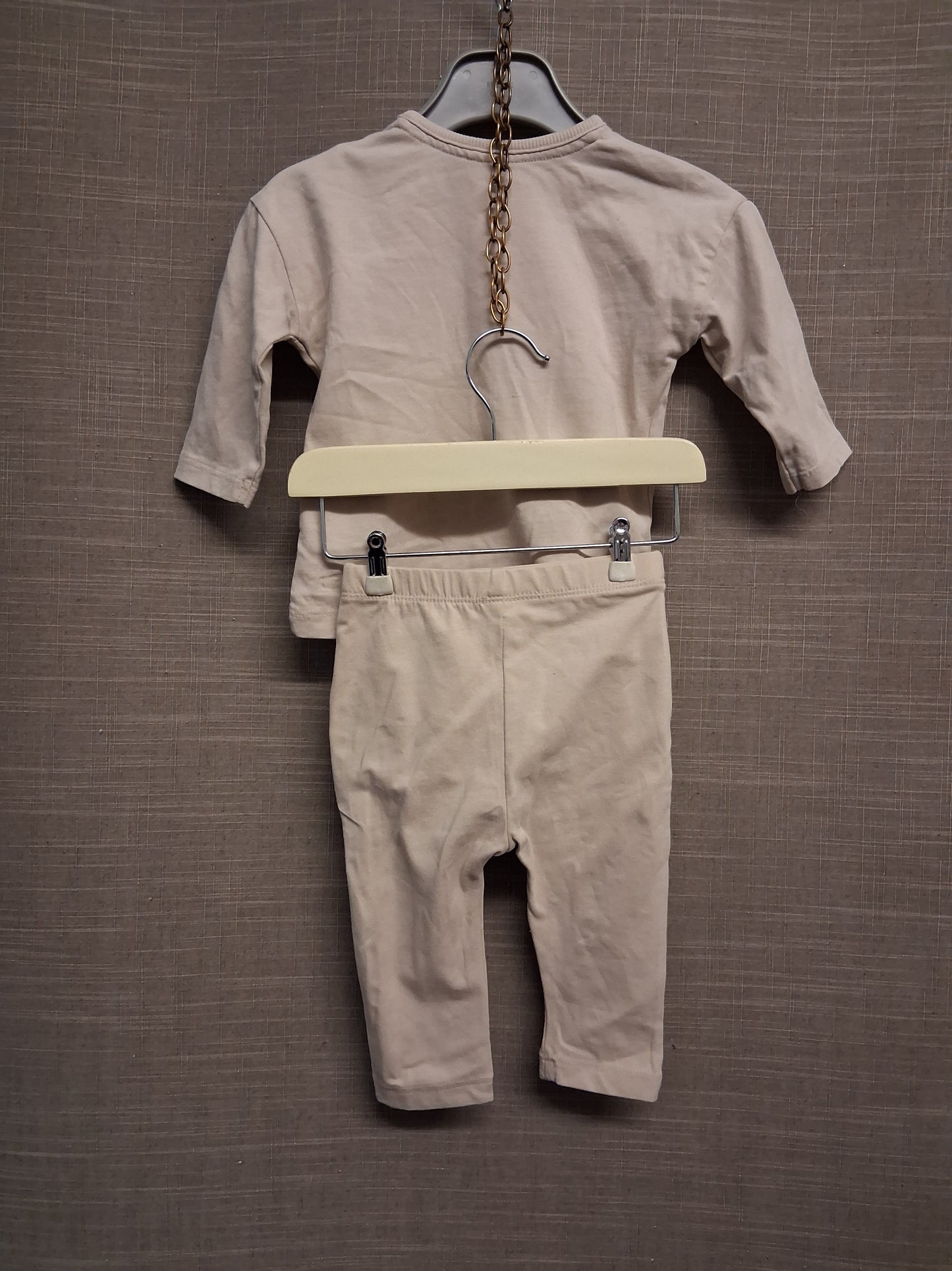 George Boys 2 Piece Outfit Long Sleeve Top with Matching Bottoms Age 3-6 Months