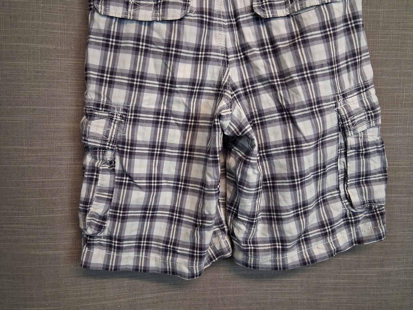 GAP Boys Check Cargo Shorts Multicolour Age 12 Years