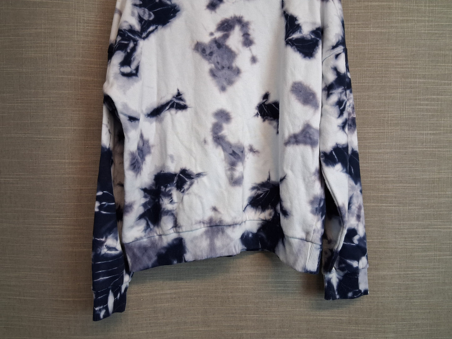 George Boys Black White Tie Dye Sweater Age 9-10 Years