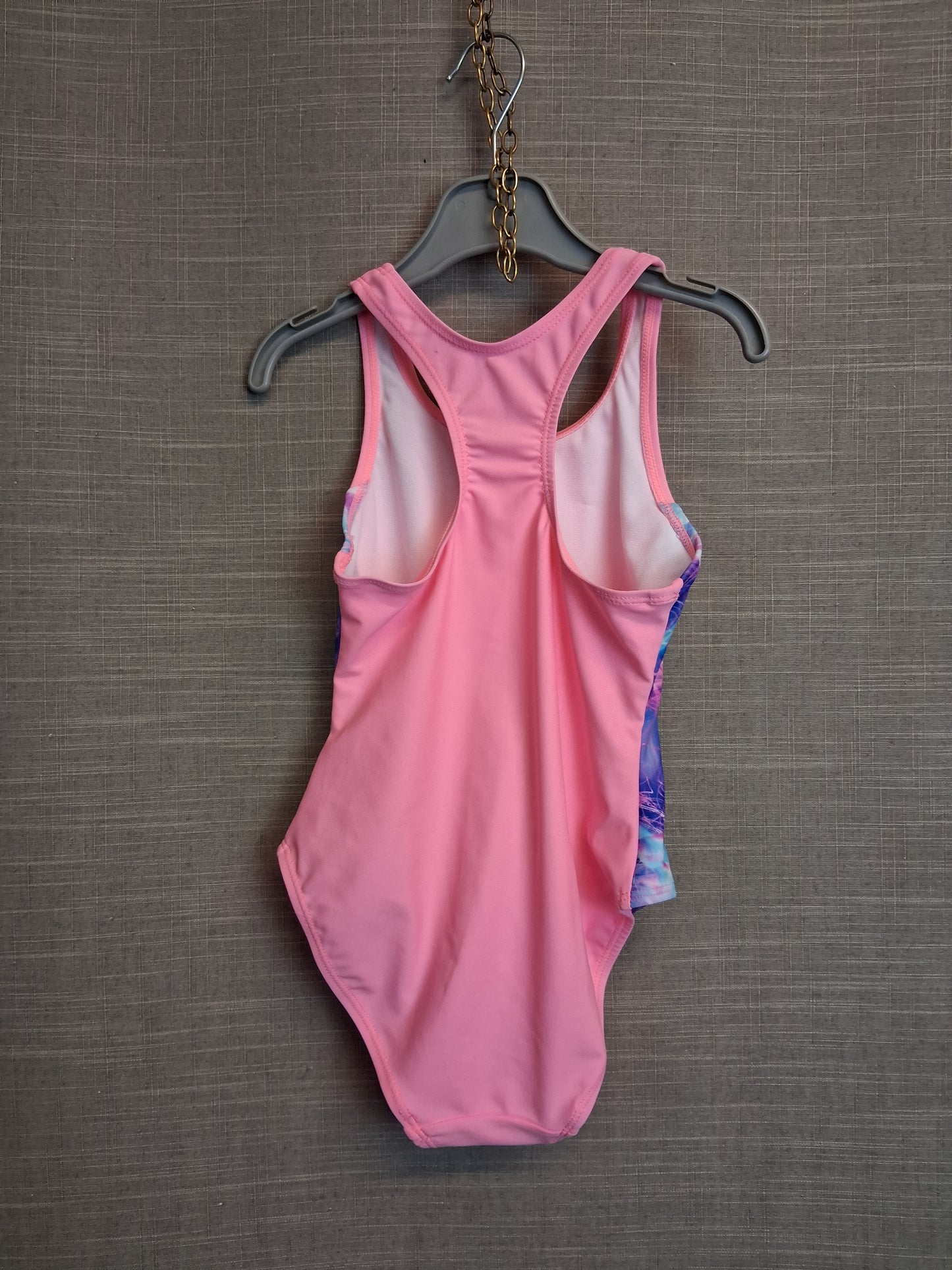George Girls Swimsuit Pink One Piece Age 5-6 Years