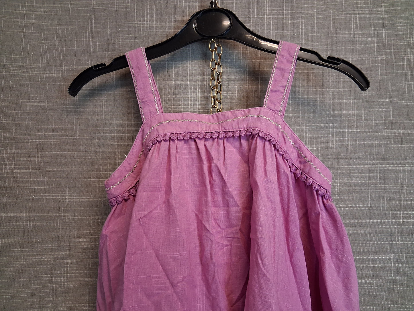Next Girls Pink A Line Tent Dress Age 5-6 Years 100% Cotton