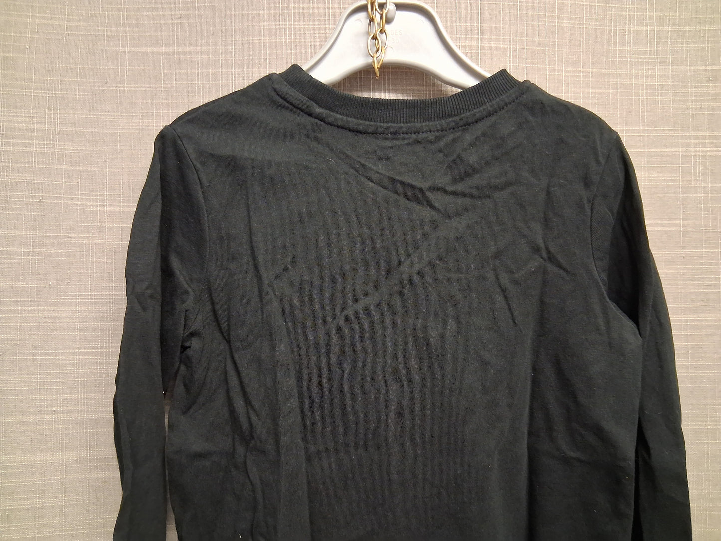 George Boys Black "Pudsey" Children In Need Long Sleeve T-Shirt Age 3-4 Years