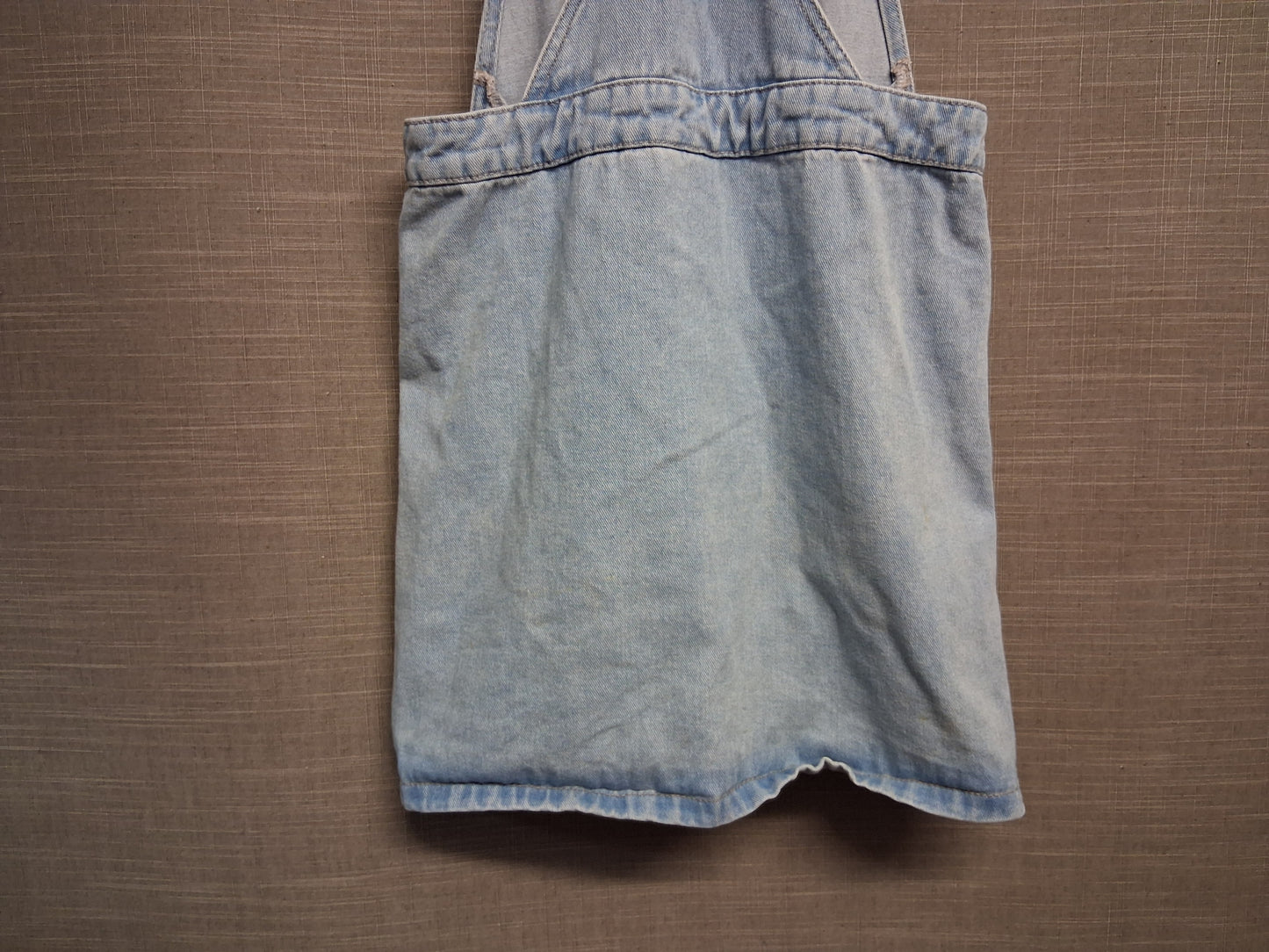 Matalan Girls Light Blue Denim Pinafore Dress Age 8 Years