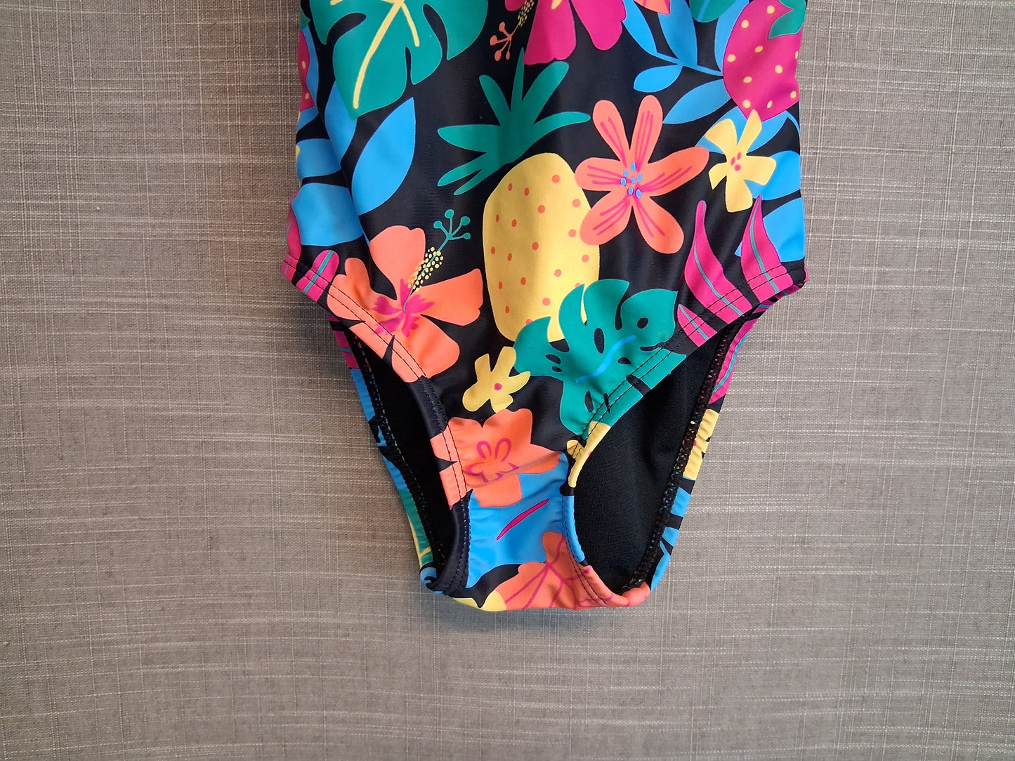 Peacocks Girls Swimsuit One Piece Multicolour Floral Age 12-18 Months