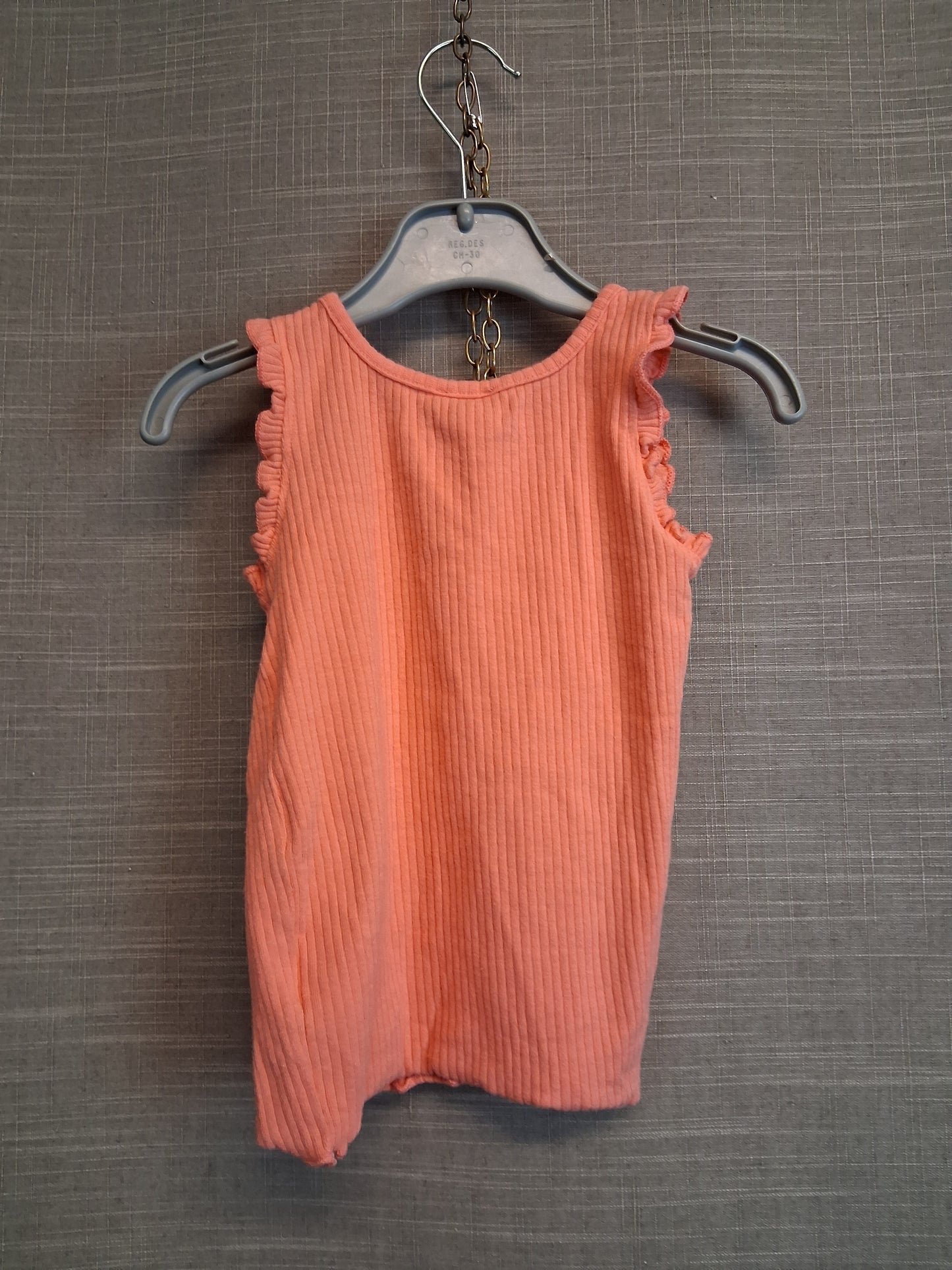River Island Girls Peach Vest Top Age 3-4 Years