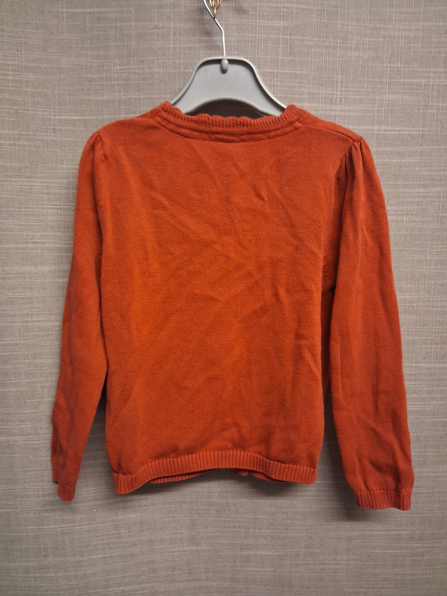 TU Girls Red V Neck Cardigan Age 3 Years