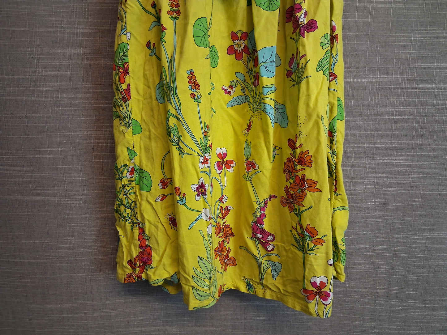 Next Yellow Floral Sundress Strappy Age 5 Years
